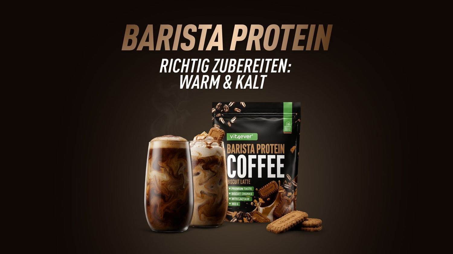 Barista Protein Coffee richtig zubereiten | Warm & kalt