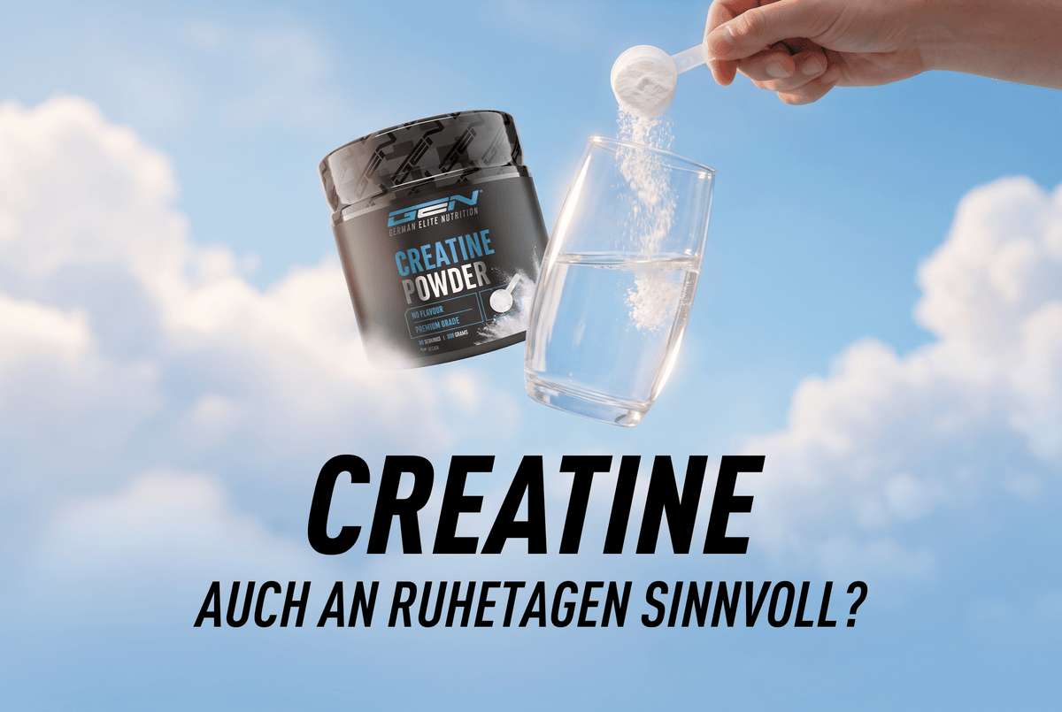 Creatin an Ruhetagen einnehmen? Einfach erklärt