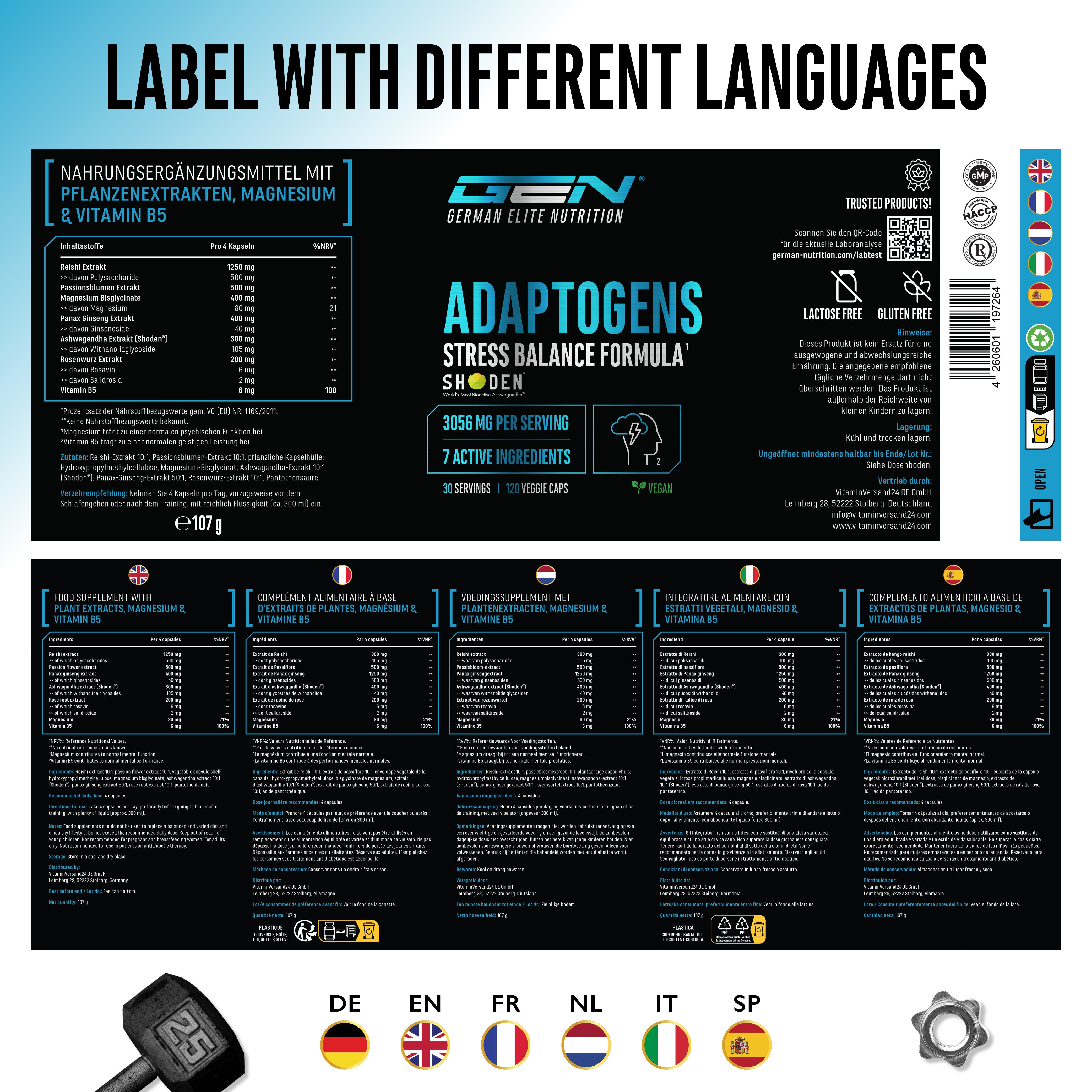 Adattogeni - Antistress e controllo del cortisolo