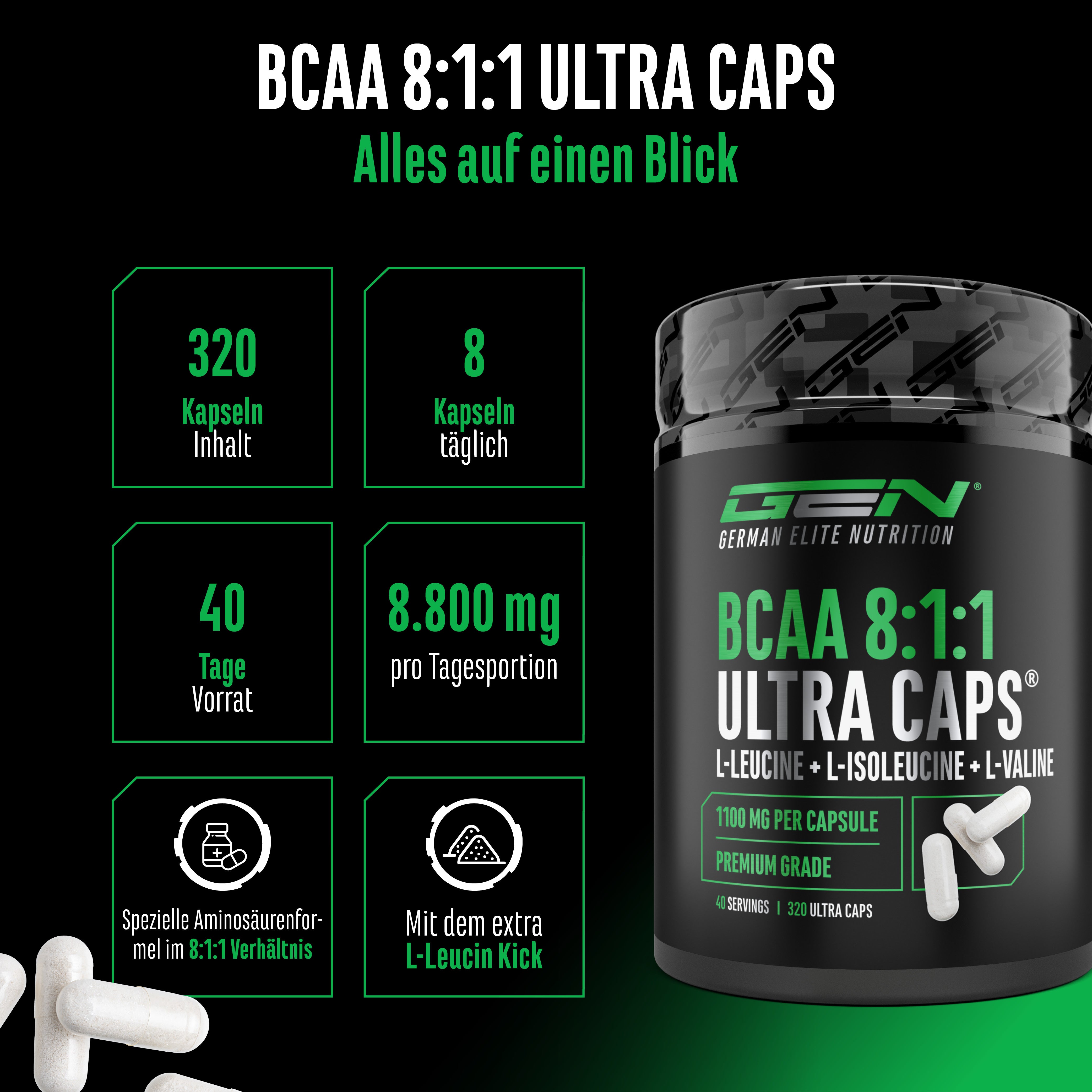 BCAA Ultra 8:1:1