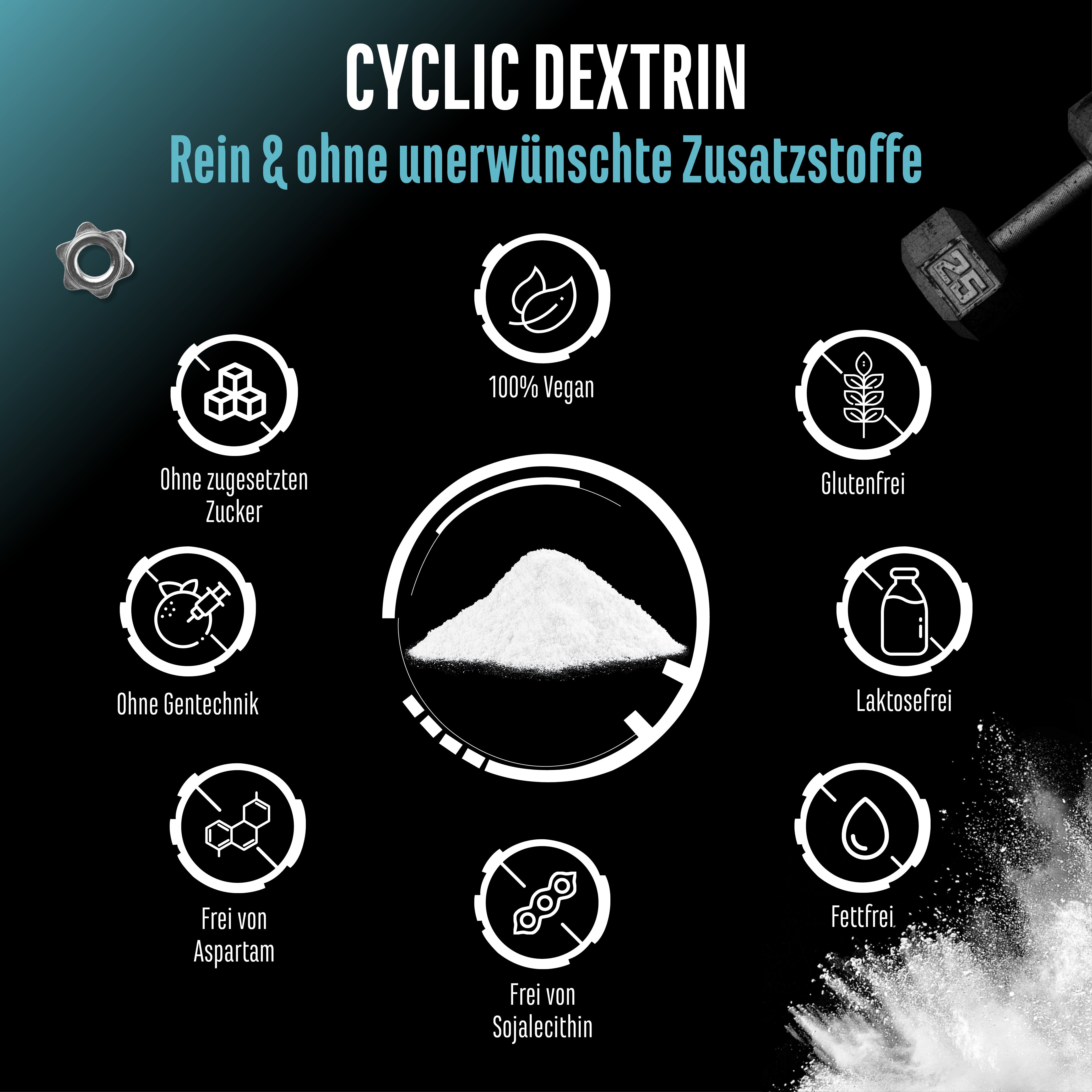 Cyclic - Cluster Dextrin - 1000g