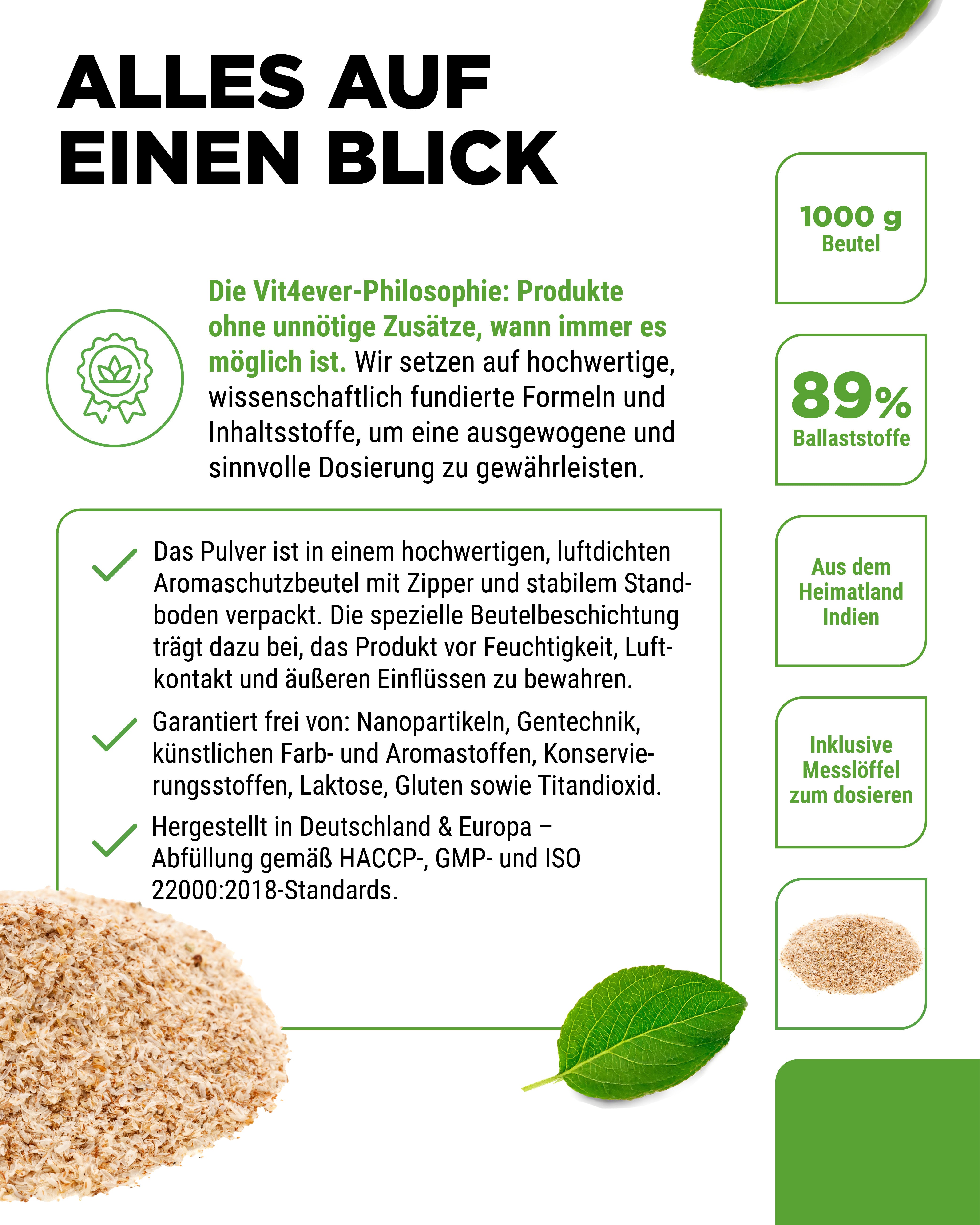 Vloezaadschillen - 99% Zuiverheid