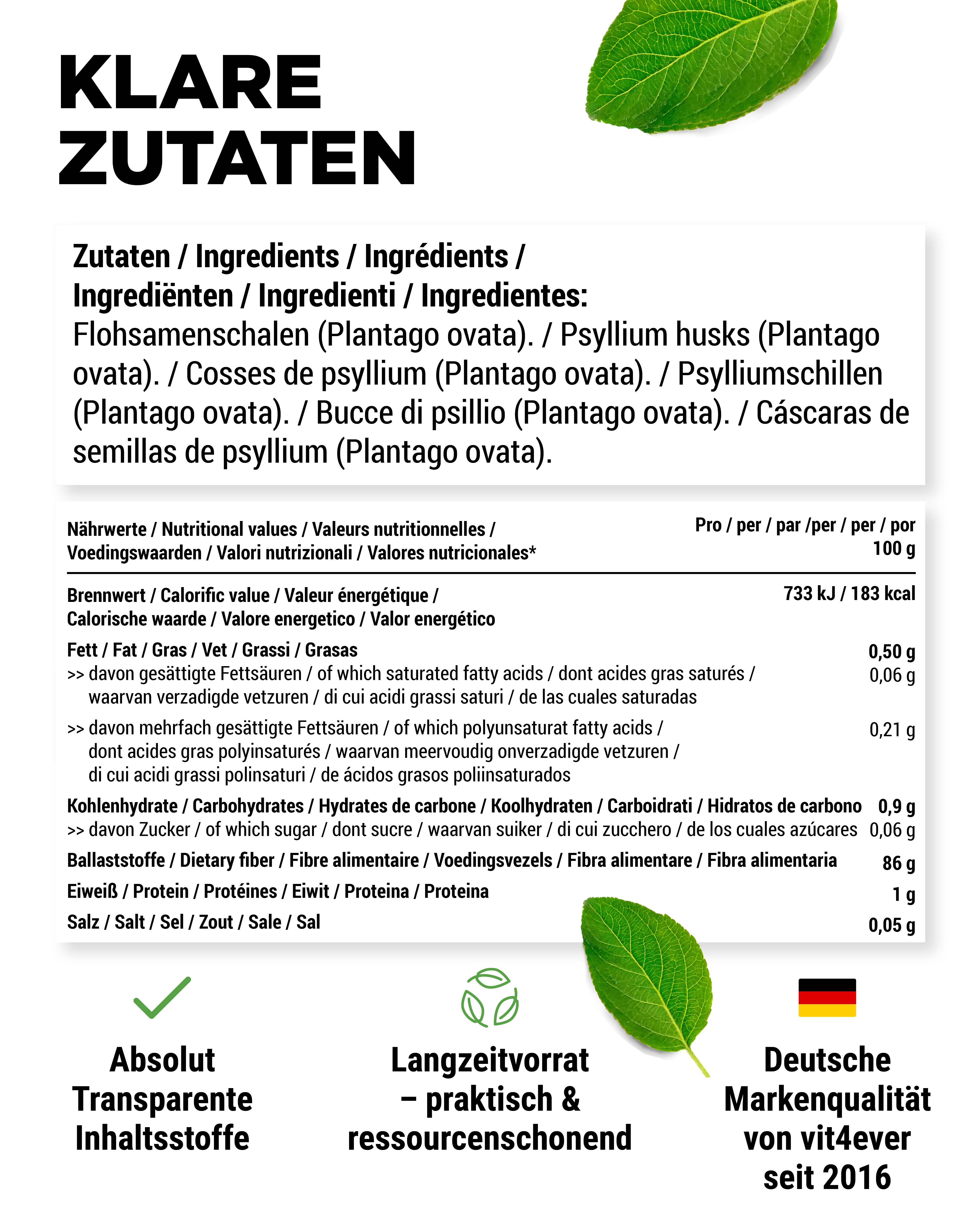 Vloezaadschillen - 99% Zuiverheid