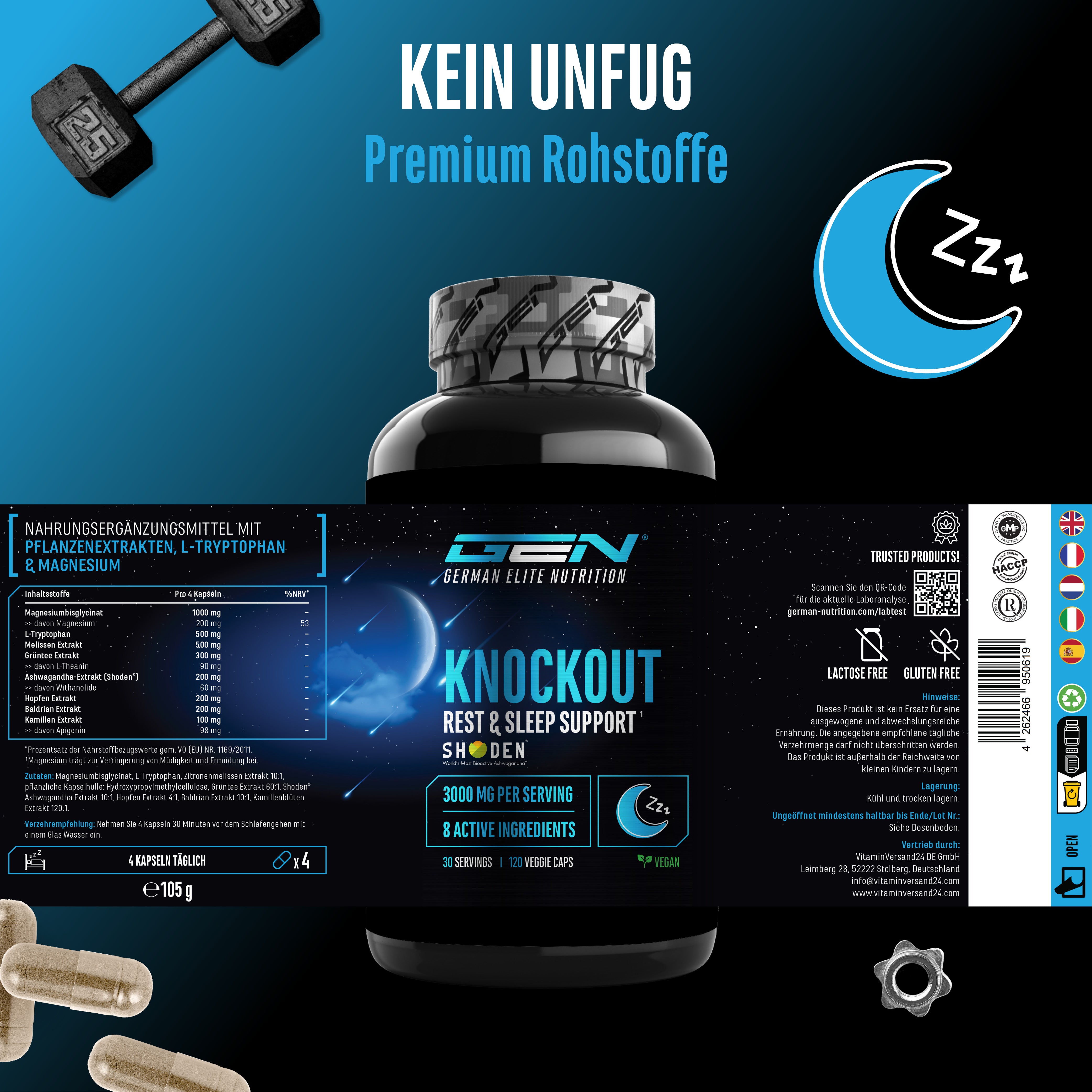Knockout - Sleep & Recover Support