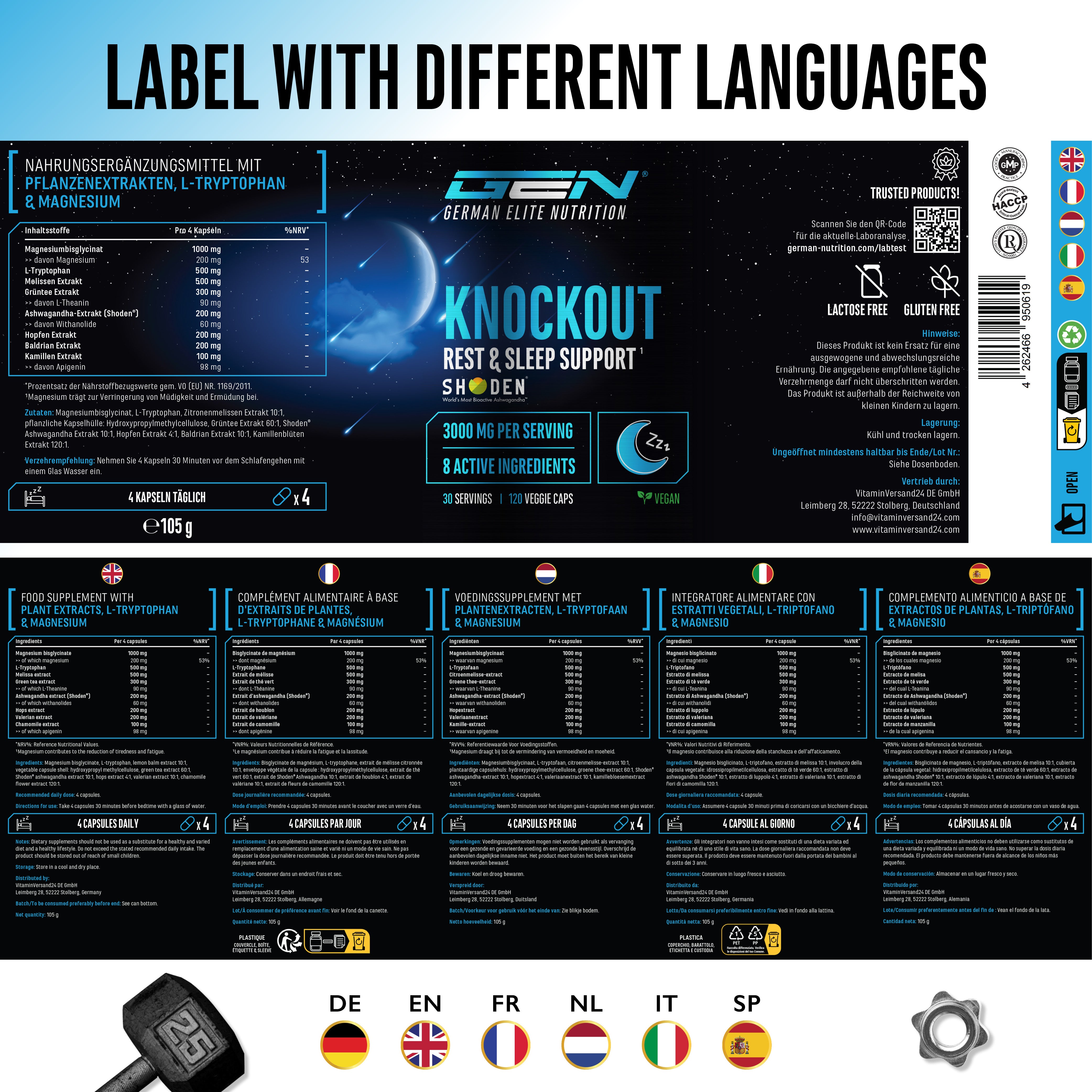 Knockout - Sleep & Recover Support