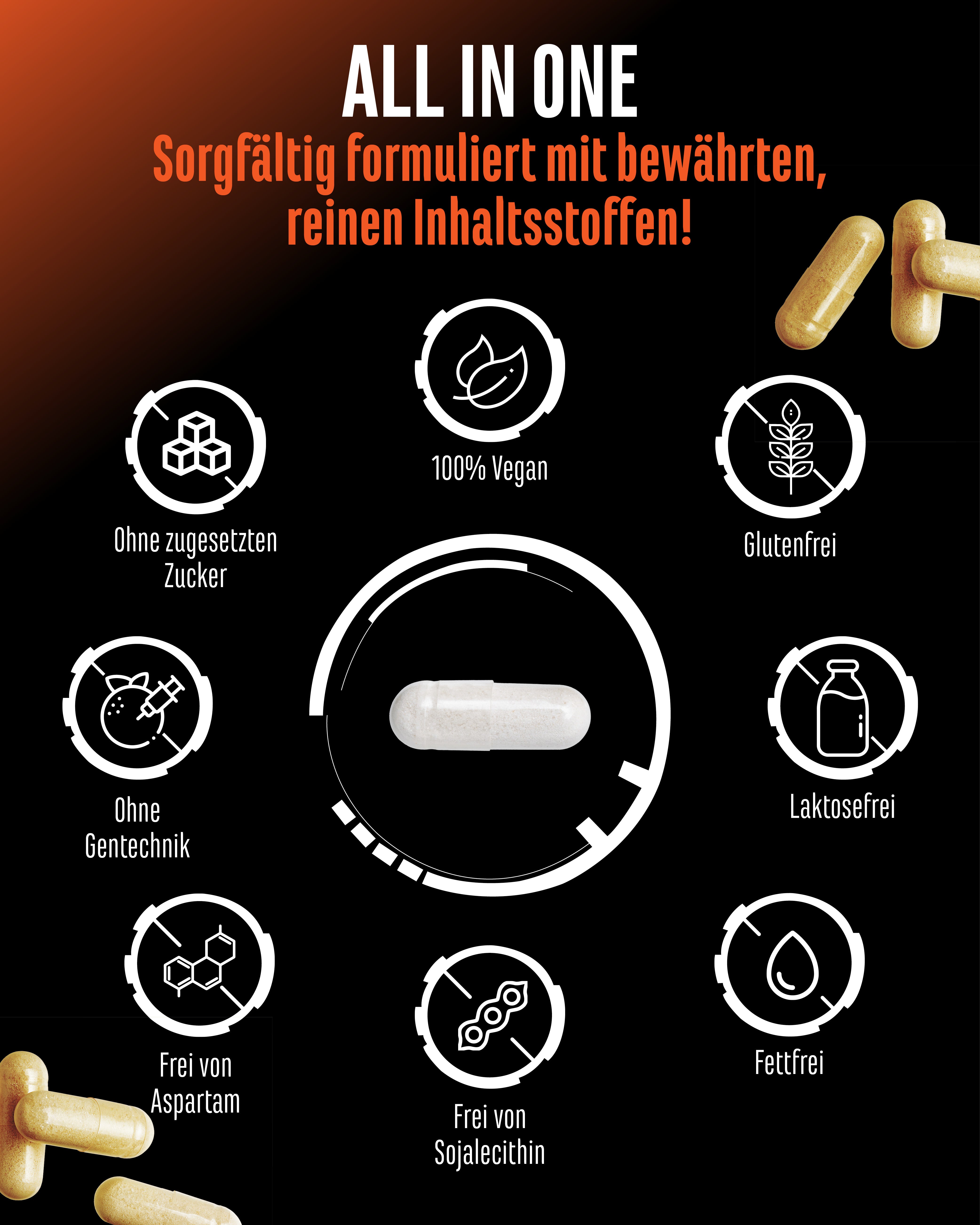 All in one - Complesso Minerale & Vitaminico, 240 Capsule