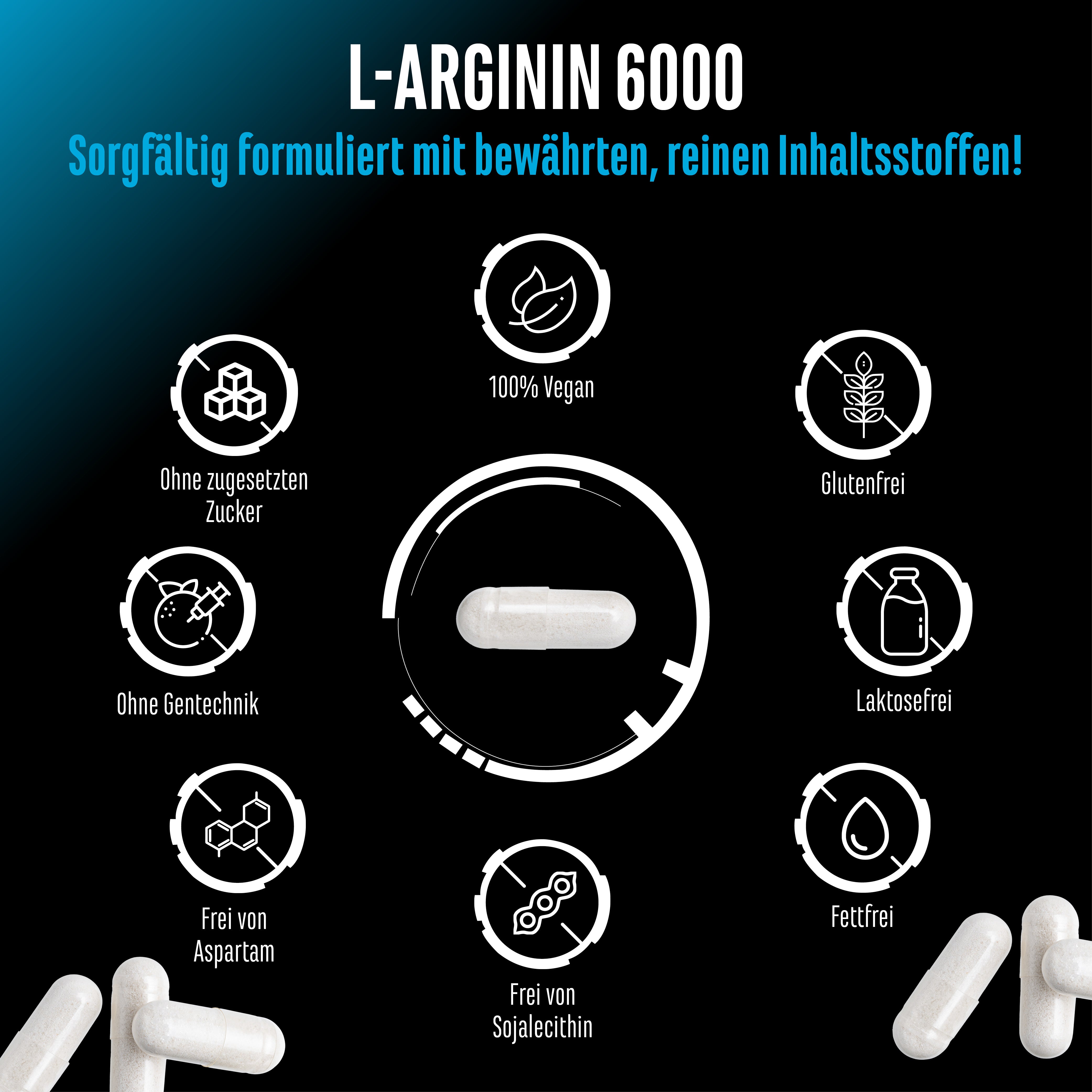 L-Arginin HCL Kapseln