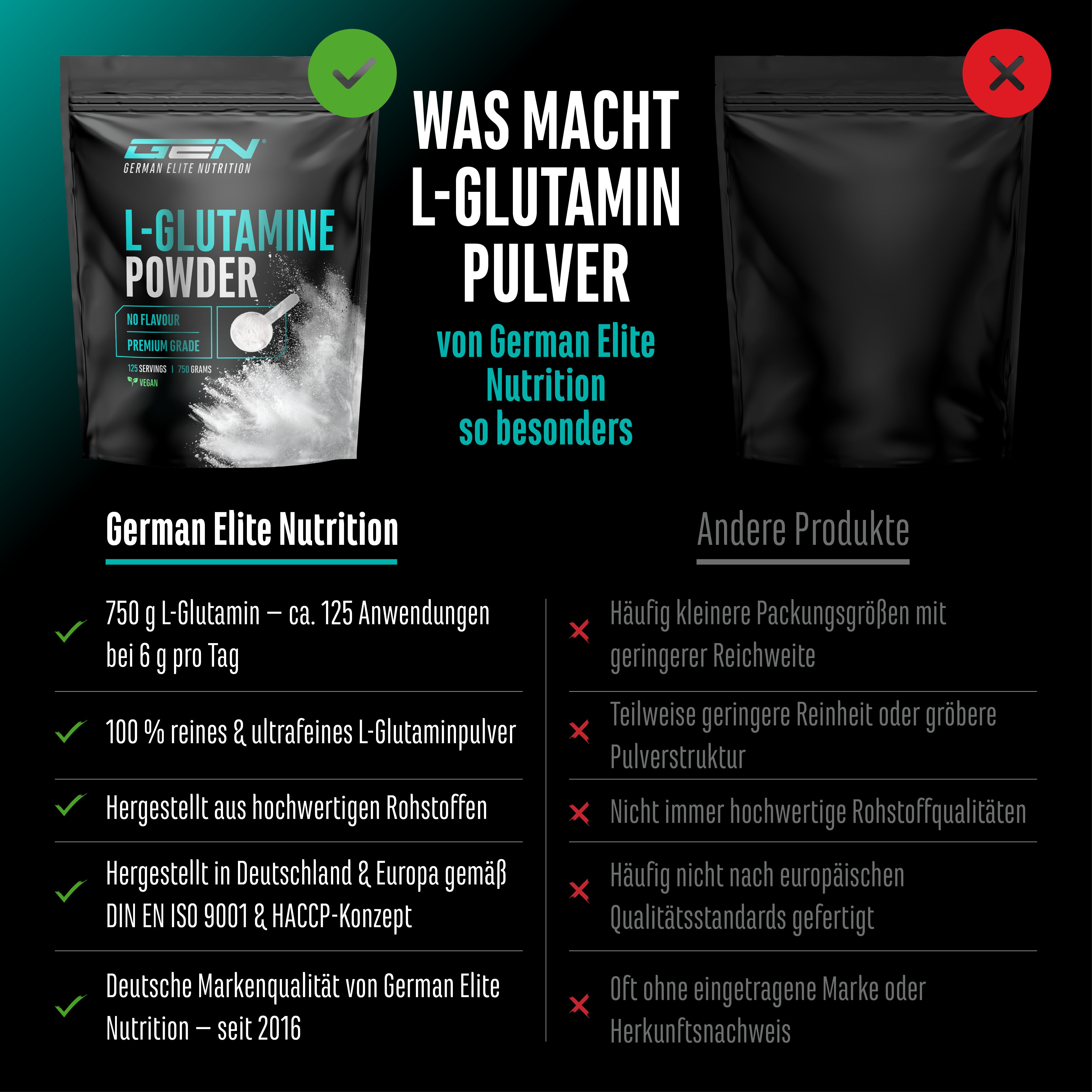 L-Glutamin Pulver