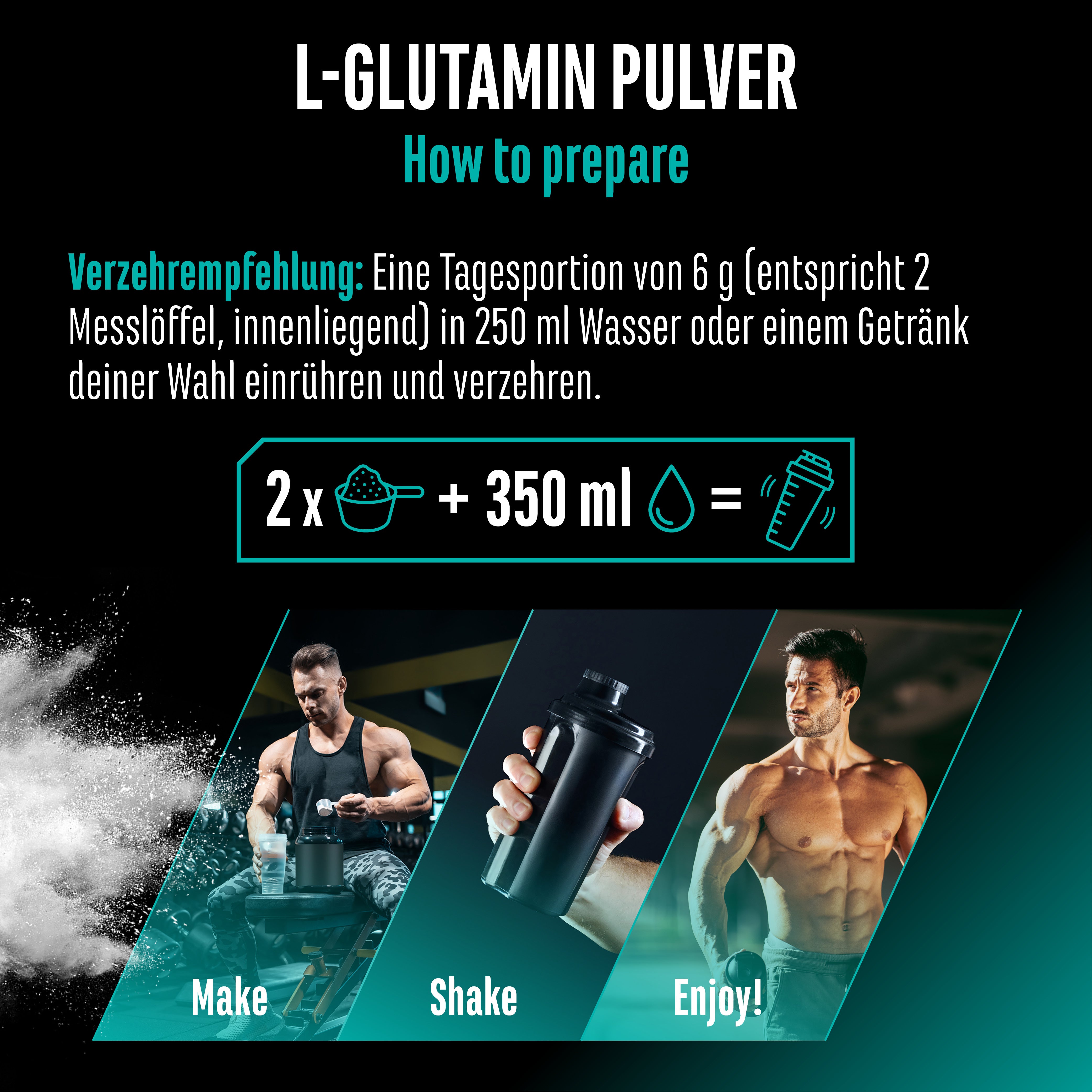 L-Glutamin Pulver