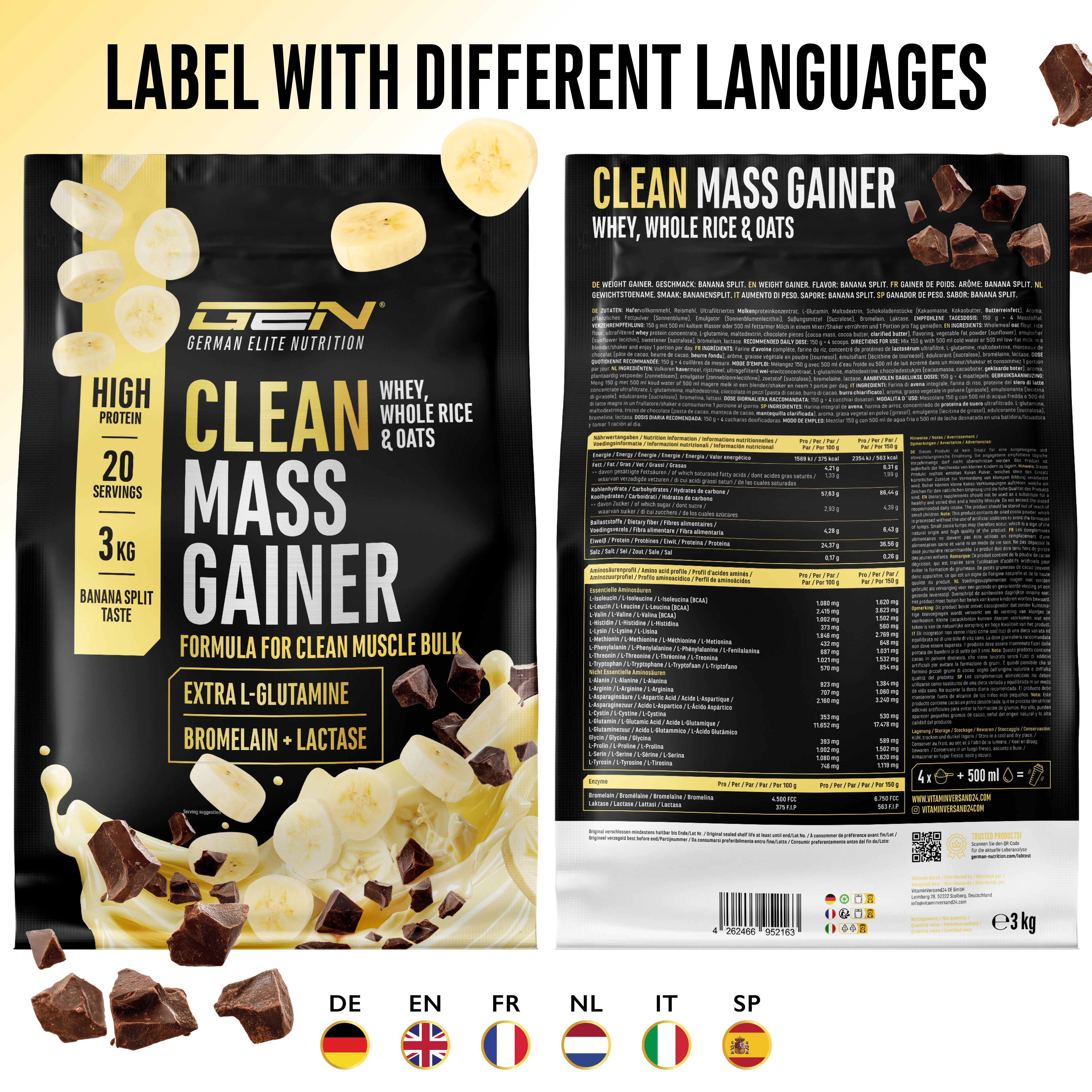 Clean Mass Gainer