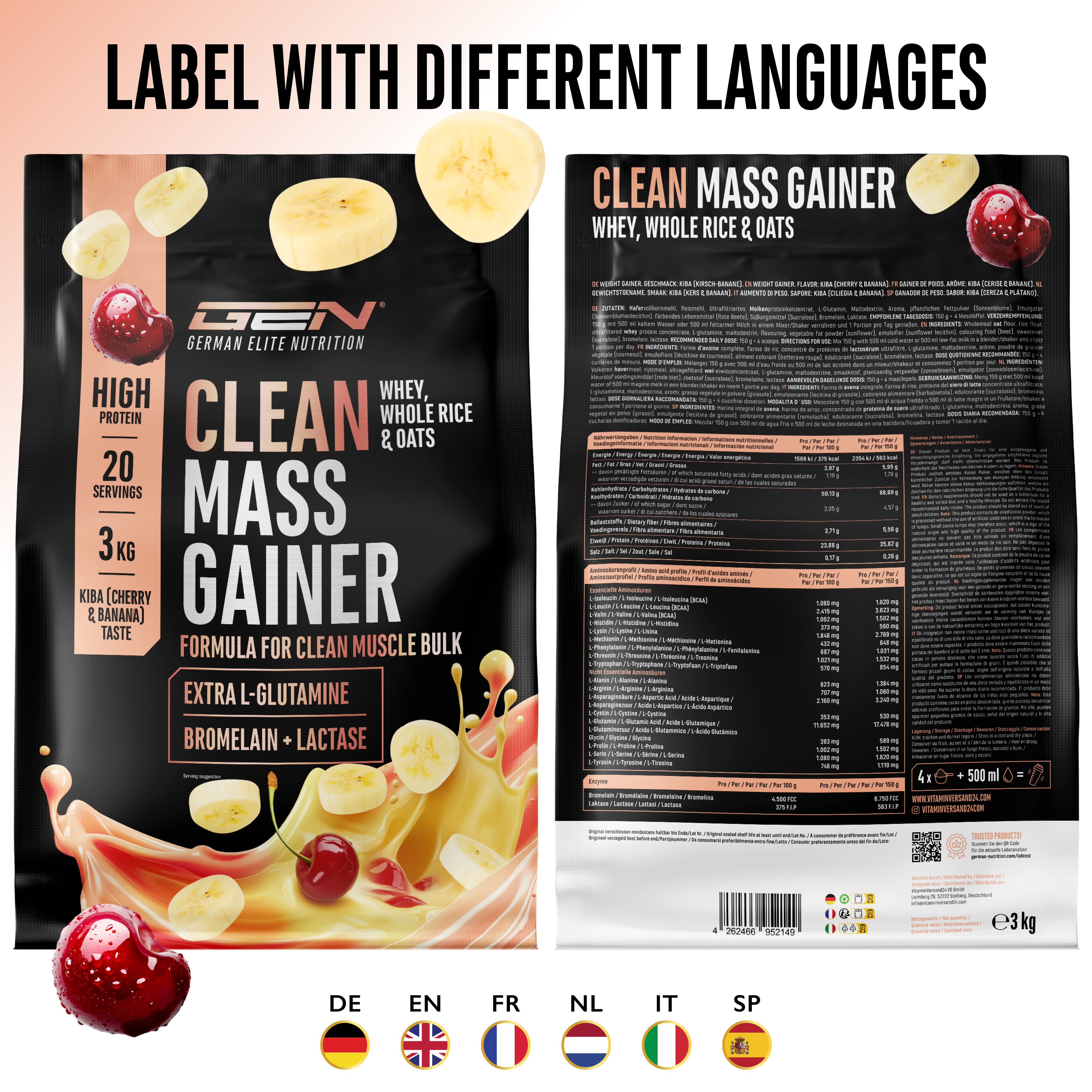 Clean Mass Gainer