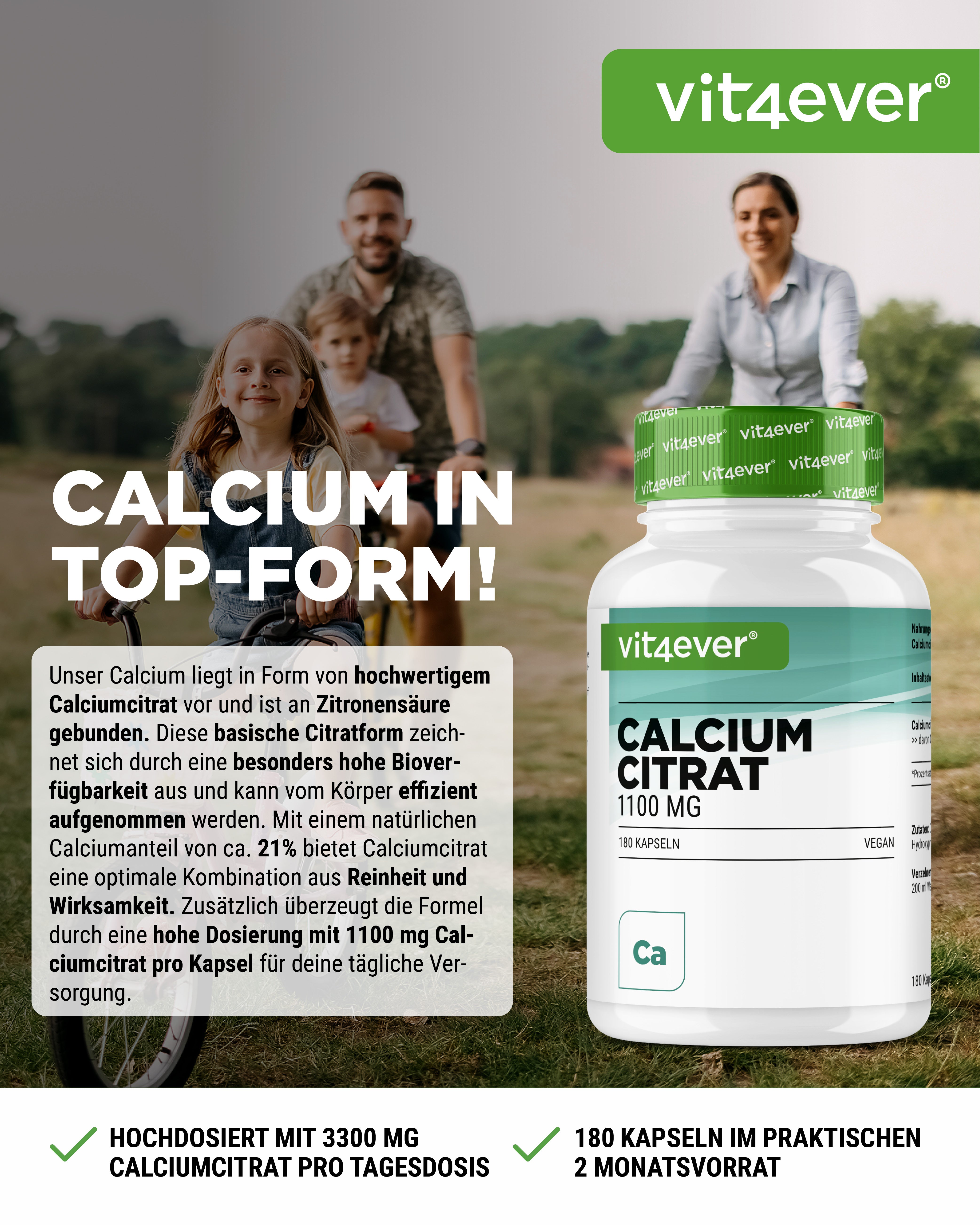 Calcium Citrat Kapseln