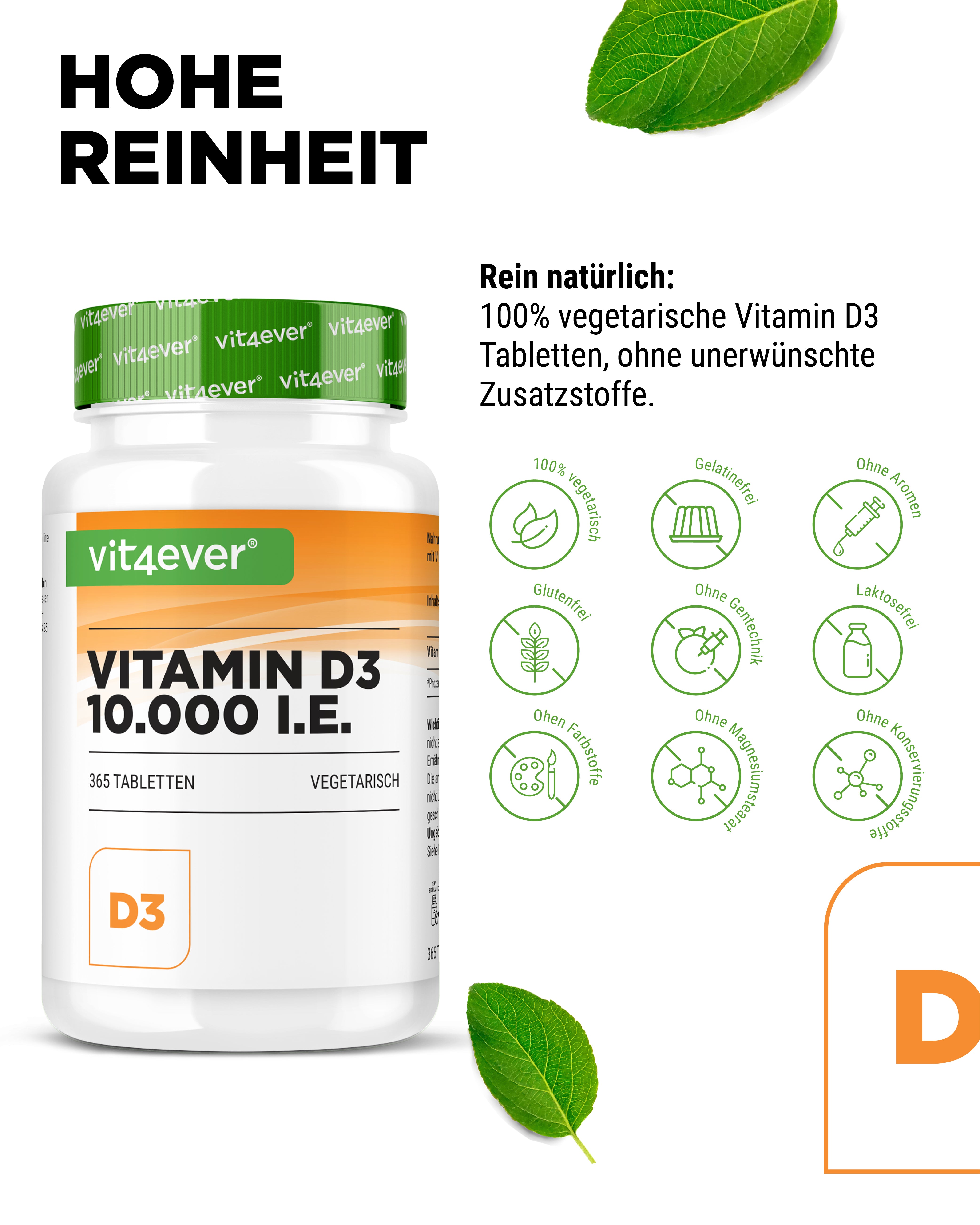 Vitamin D3 Depot 10,000 IU