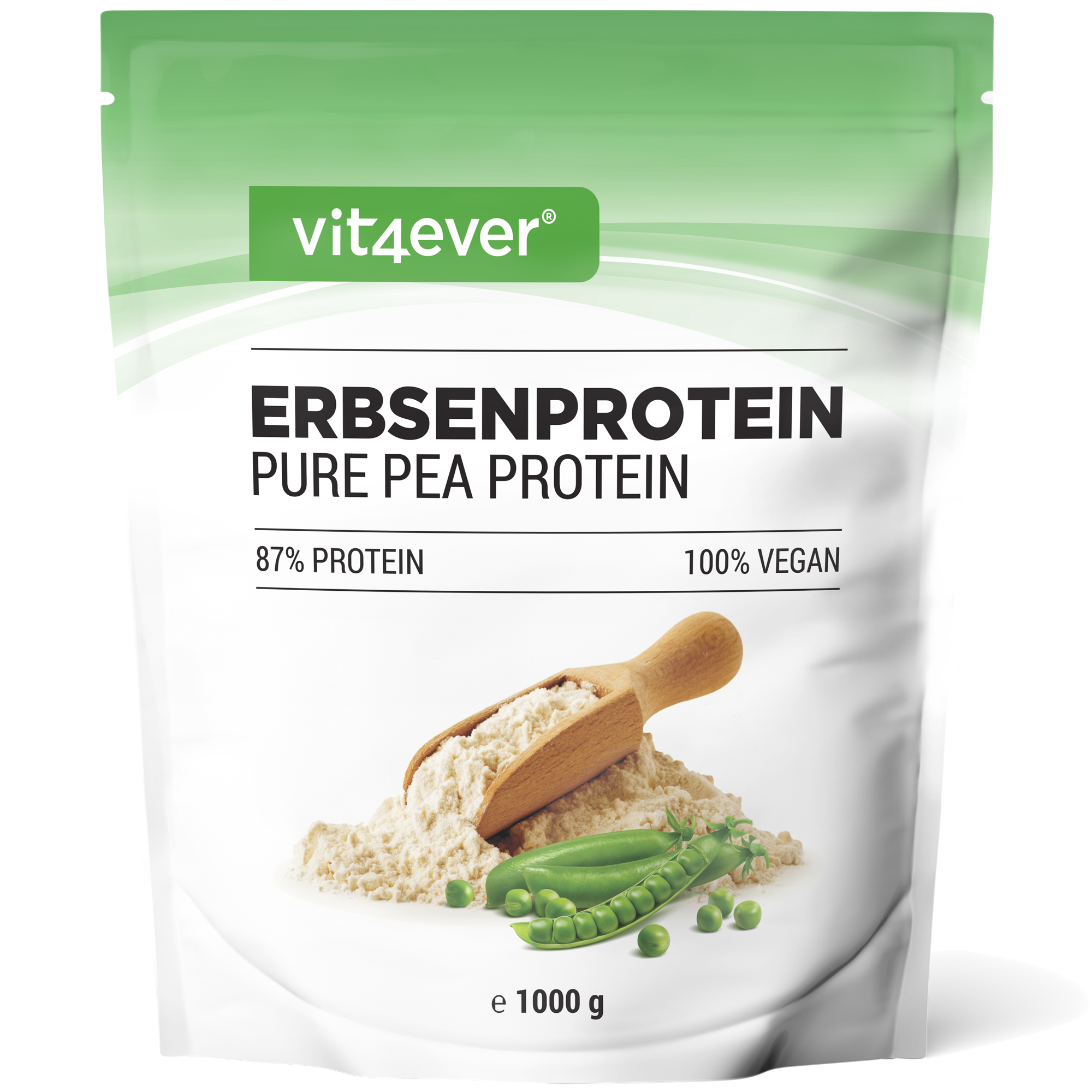 Erbsenprotein Pulver - 87% Proteingehalt