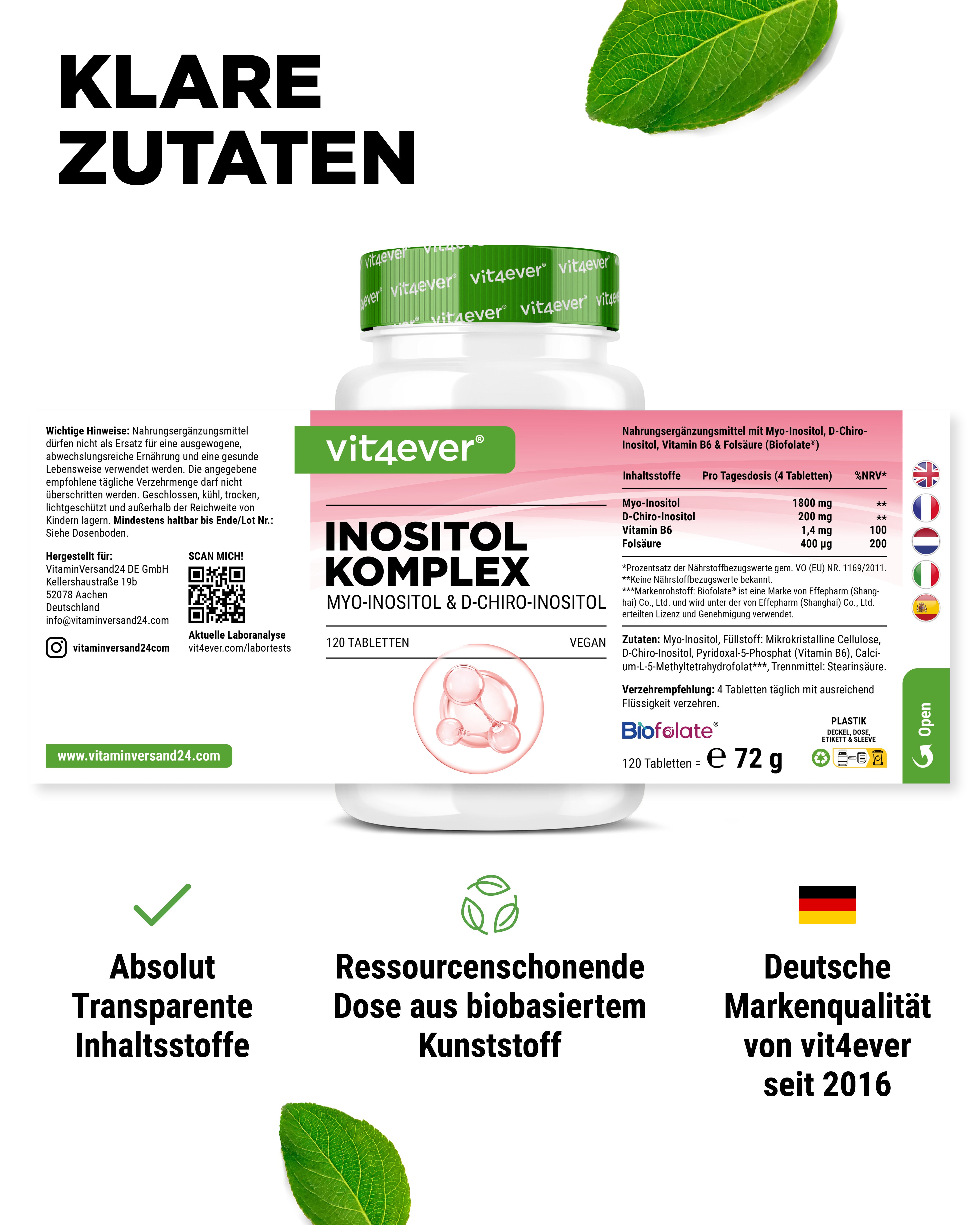 Complesso Inositolo con Biofolate®