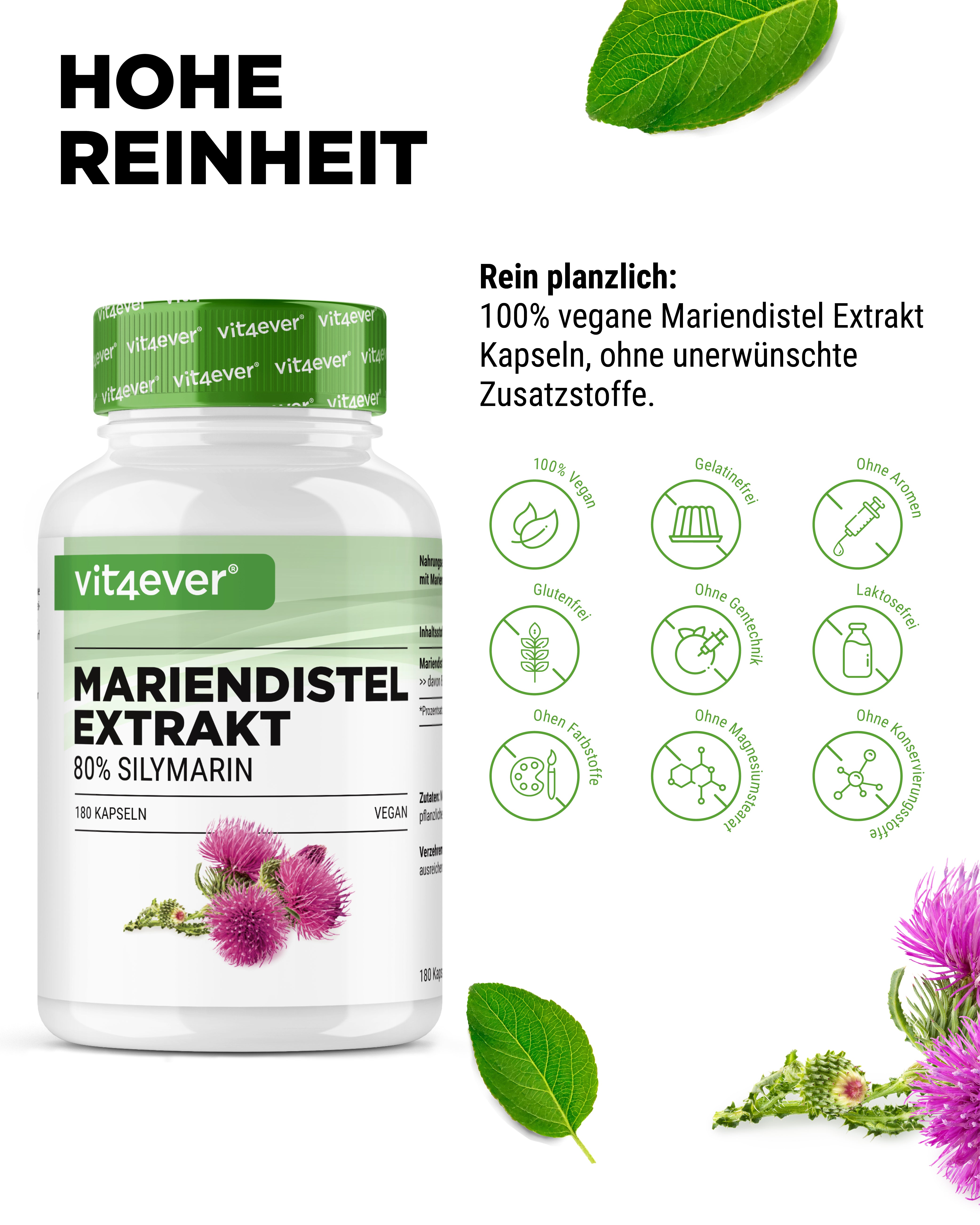 Mariendistel Extrakt 500 mg