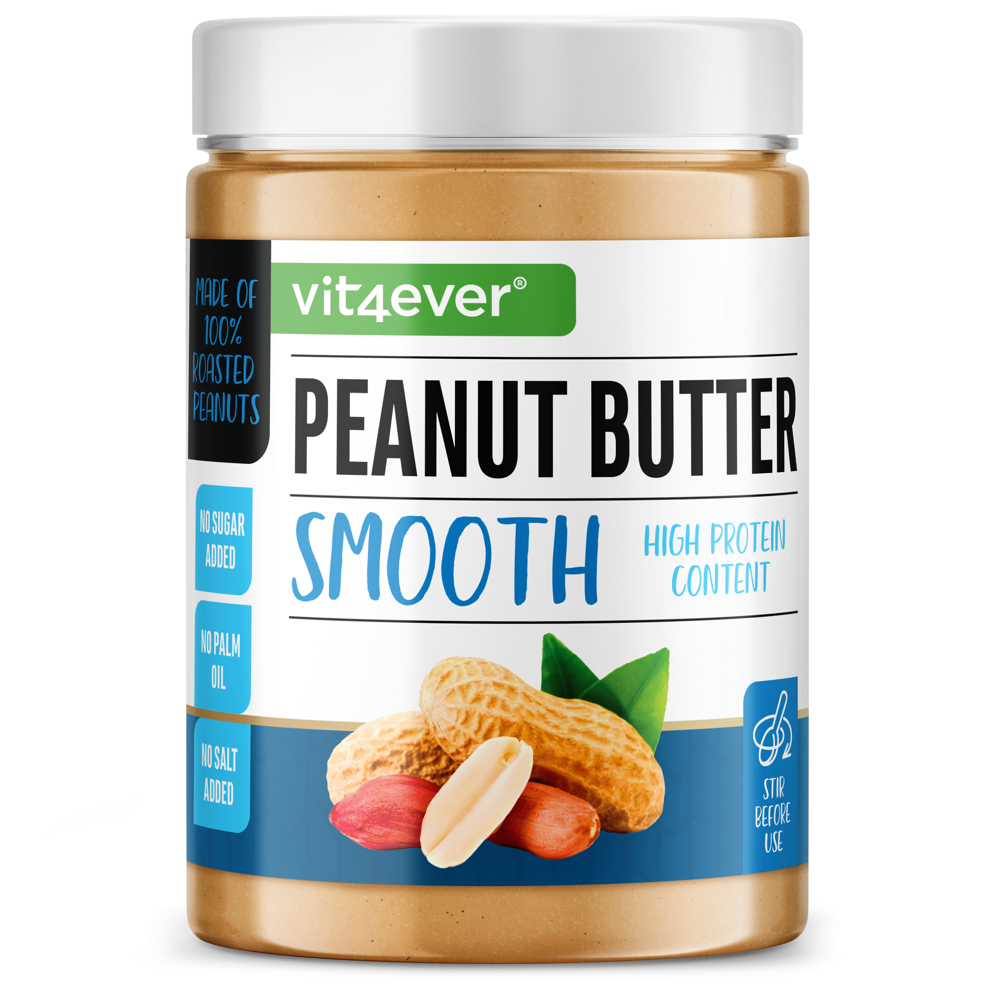 100% Beurre de cacahuète (CRUNCHY) - Peanut Butter