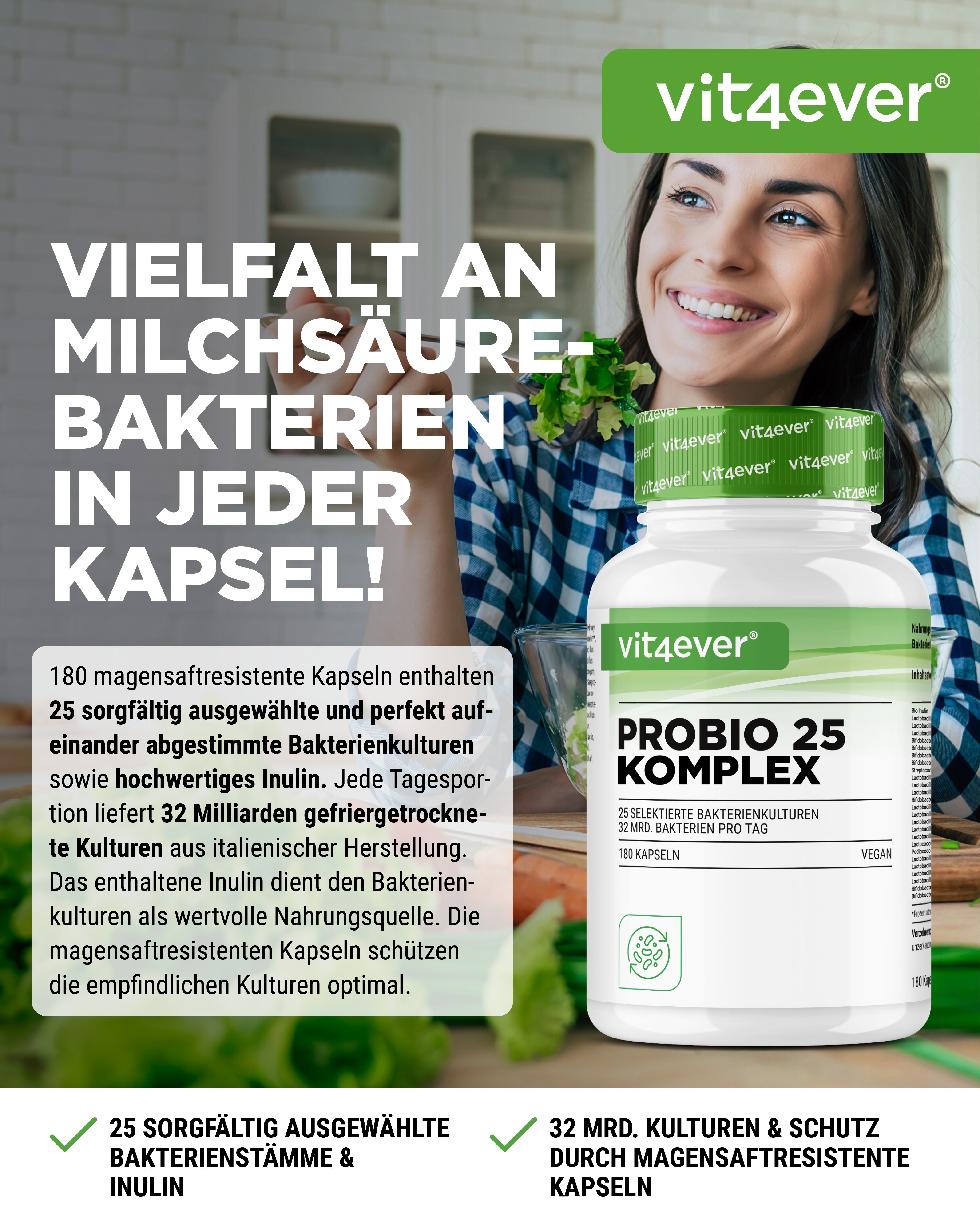 Probio 25 Komplex - 180 Kapseln