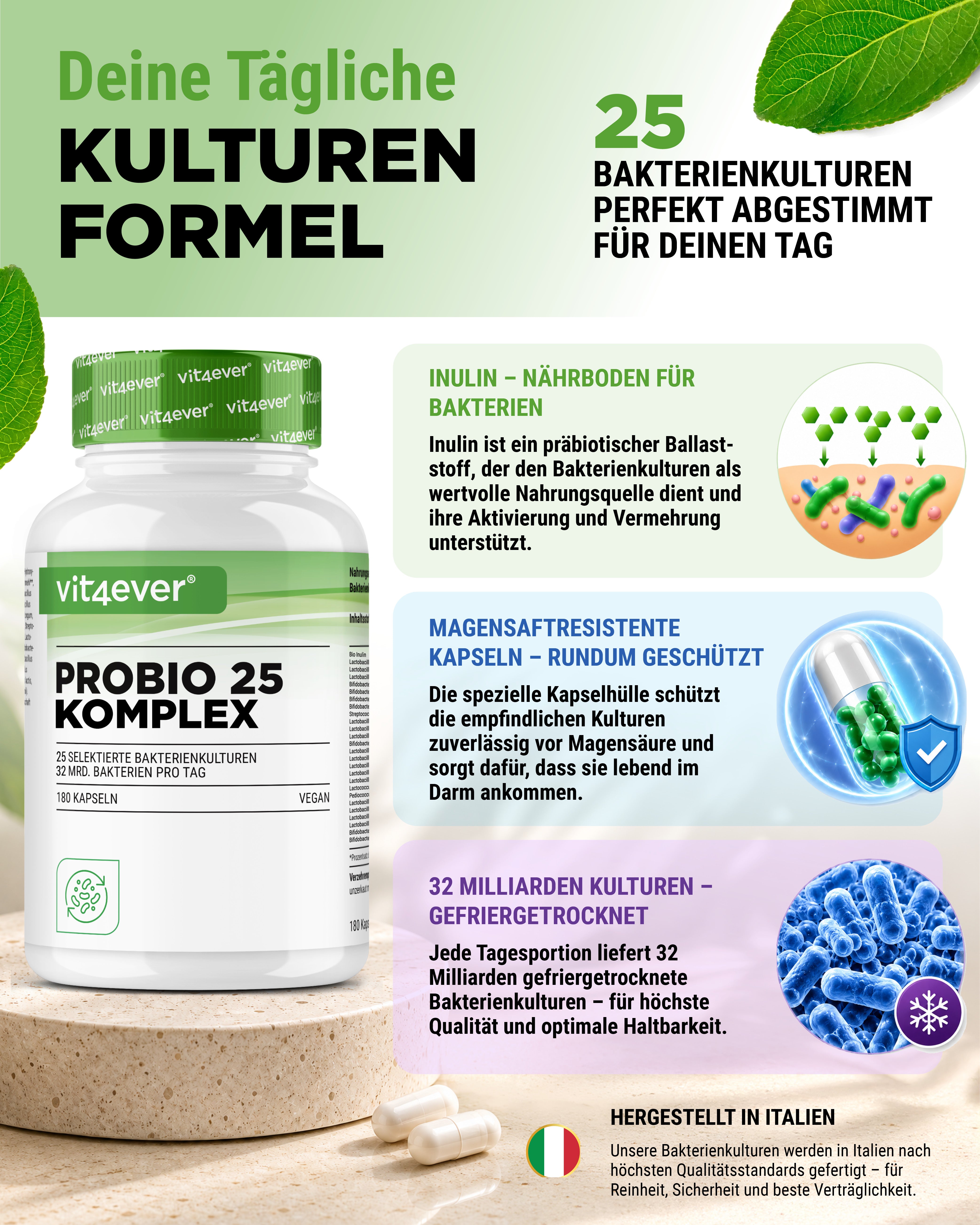 Probio 25 Komplex - 180 Kapseln