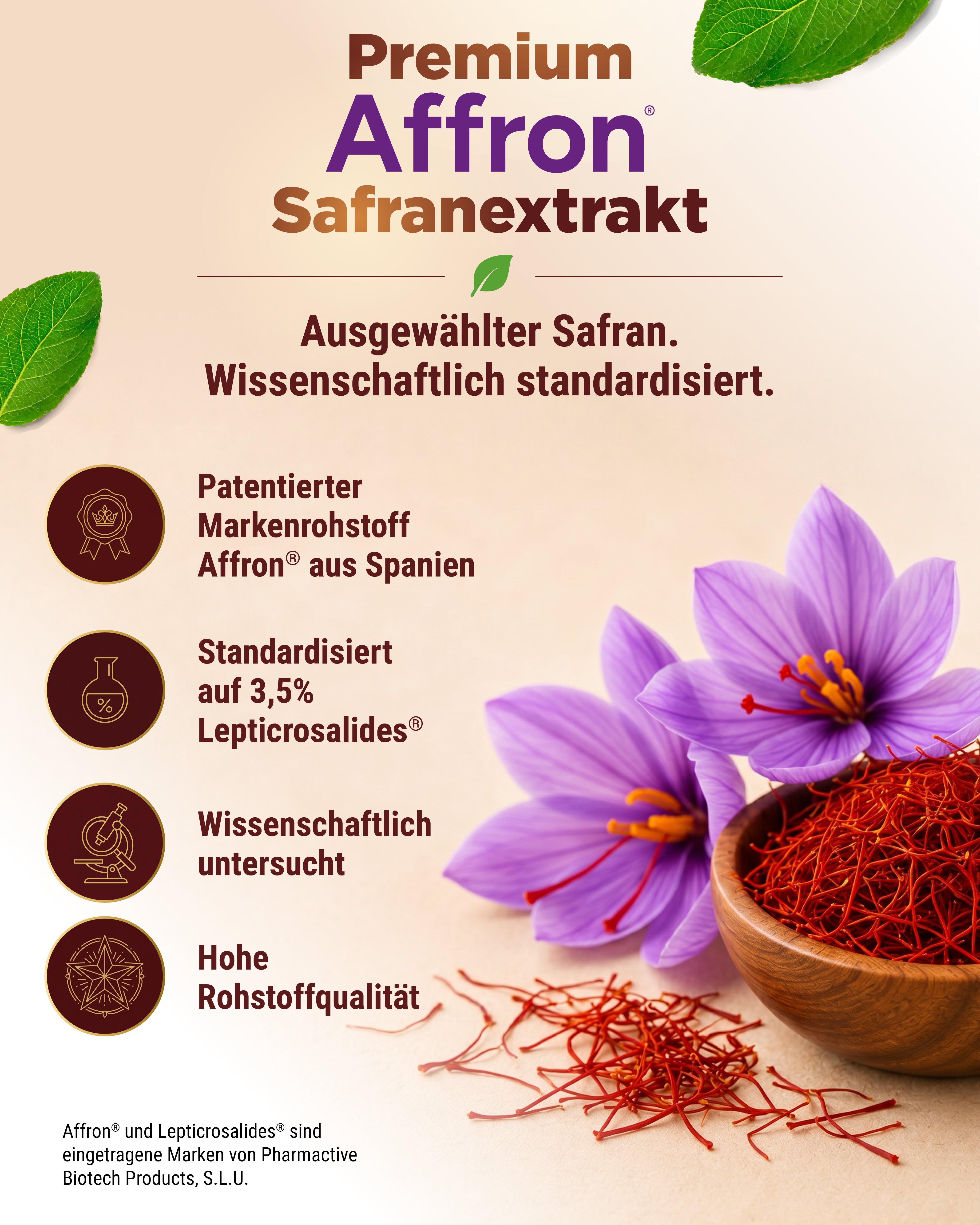 Safran Exktrakt - AFFRON®