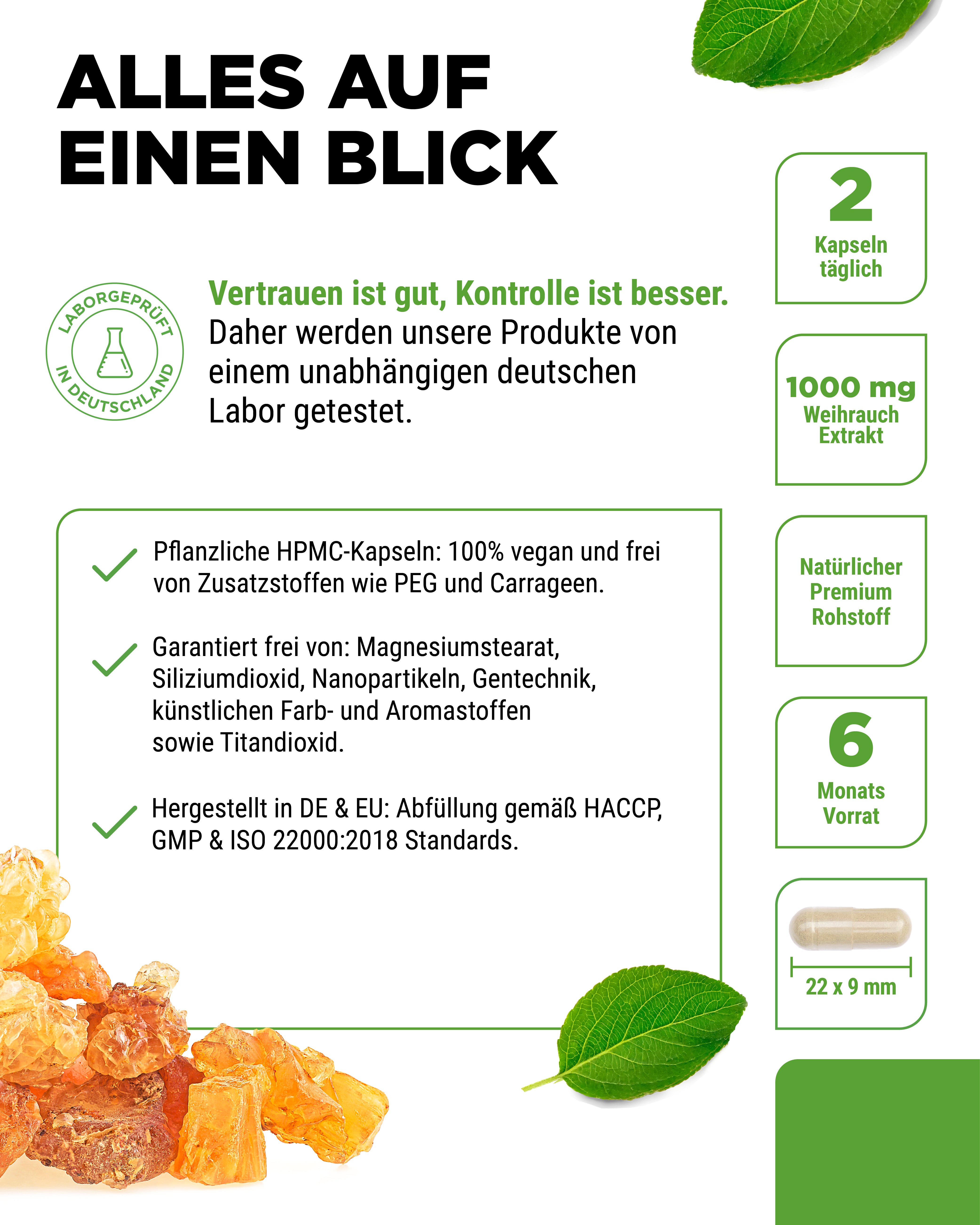 Weihrauch Extrakt Kapseln