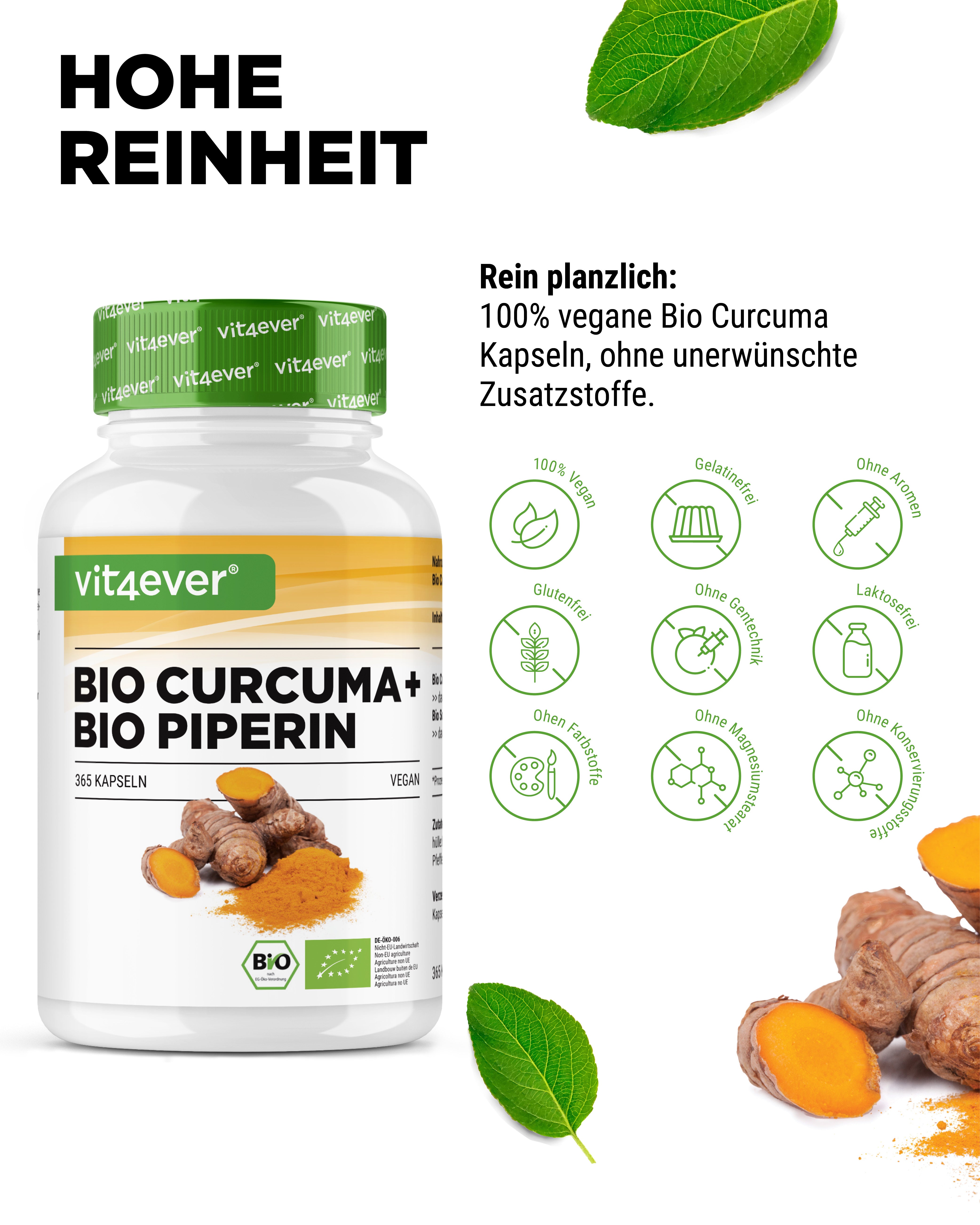 Bio Curcuma + Bio Piperin