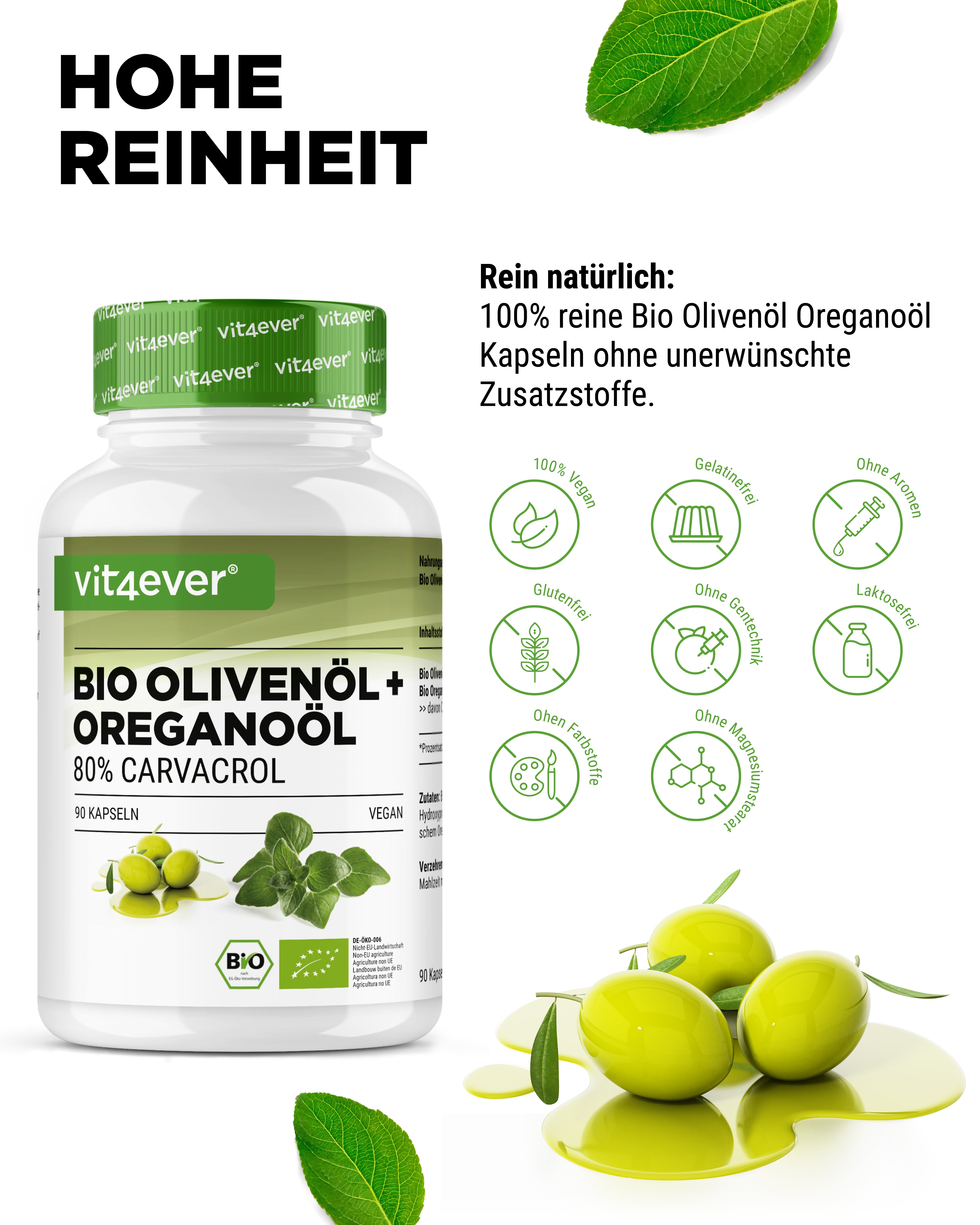 Bio Oreganoöl & Olivenöl,