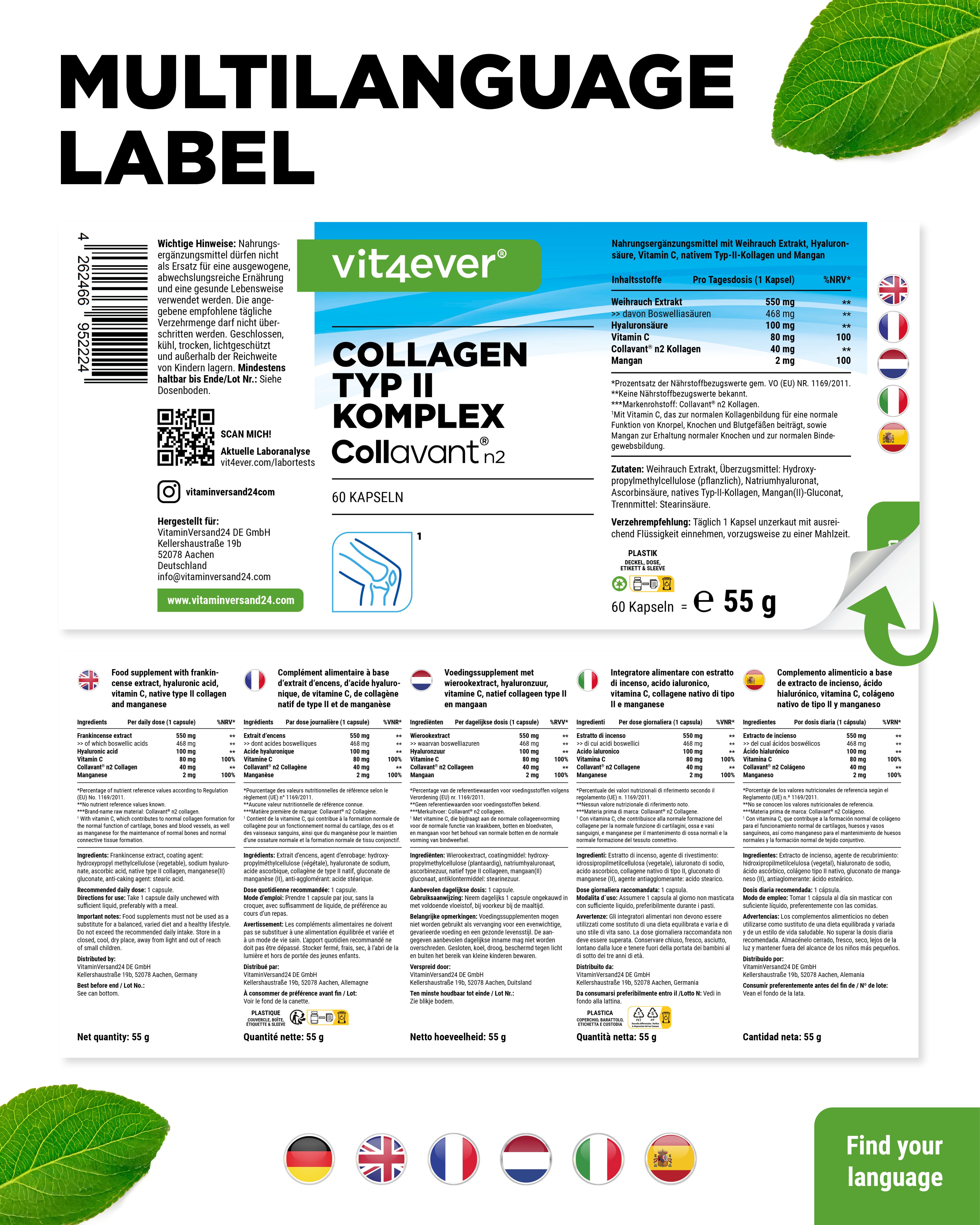 Collavant®n2 - Collageen type 2 complex