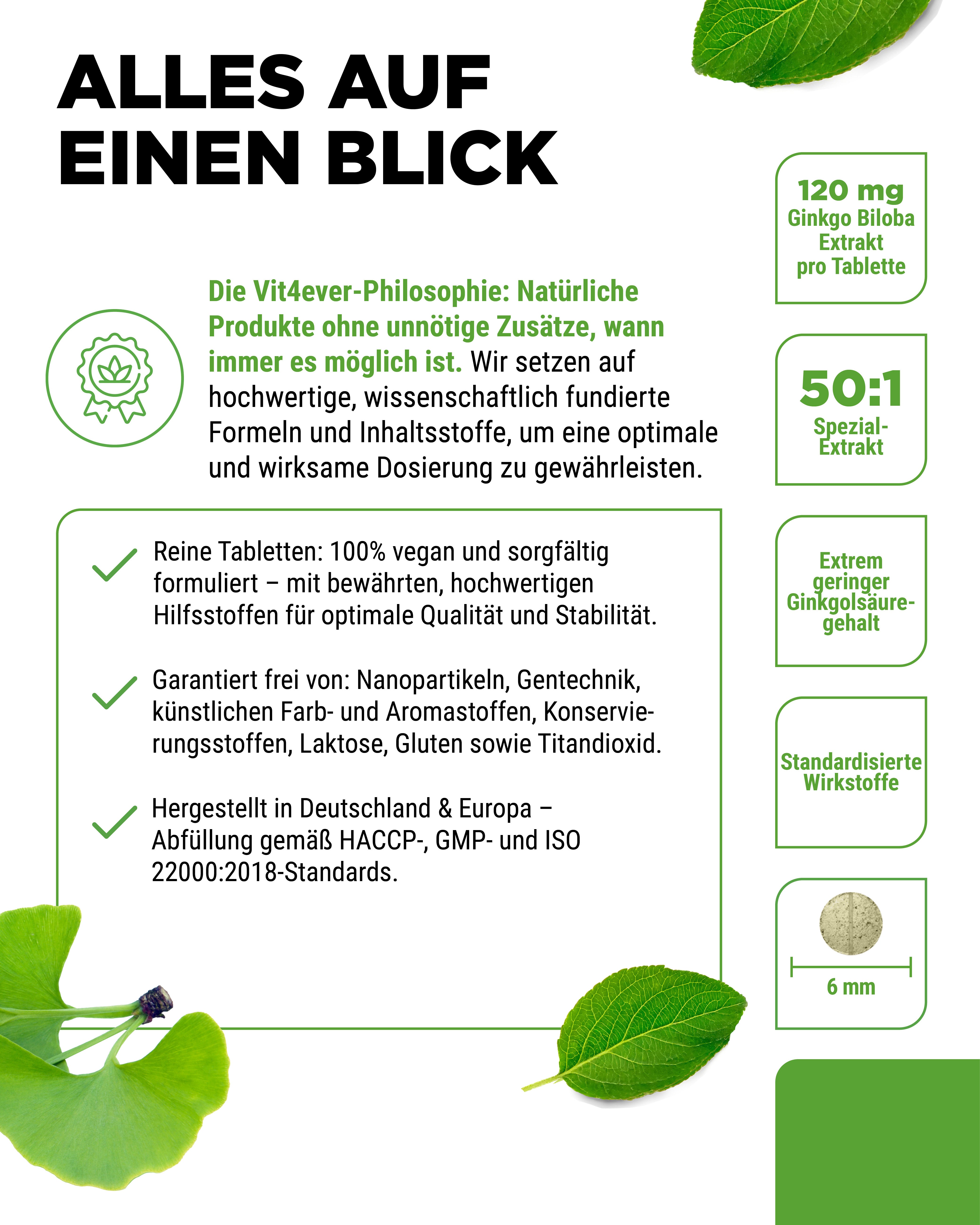 Ginkgo Biloba Extrakt