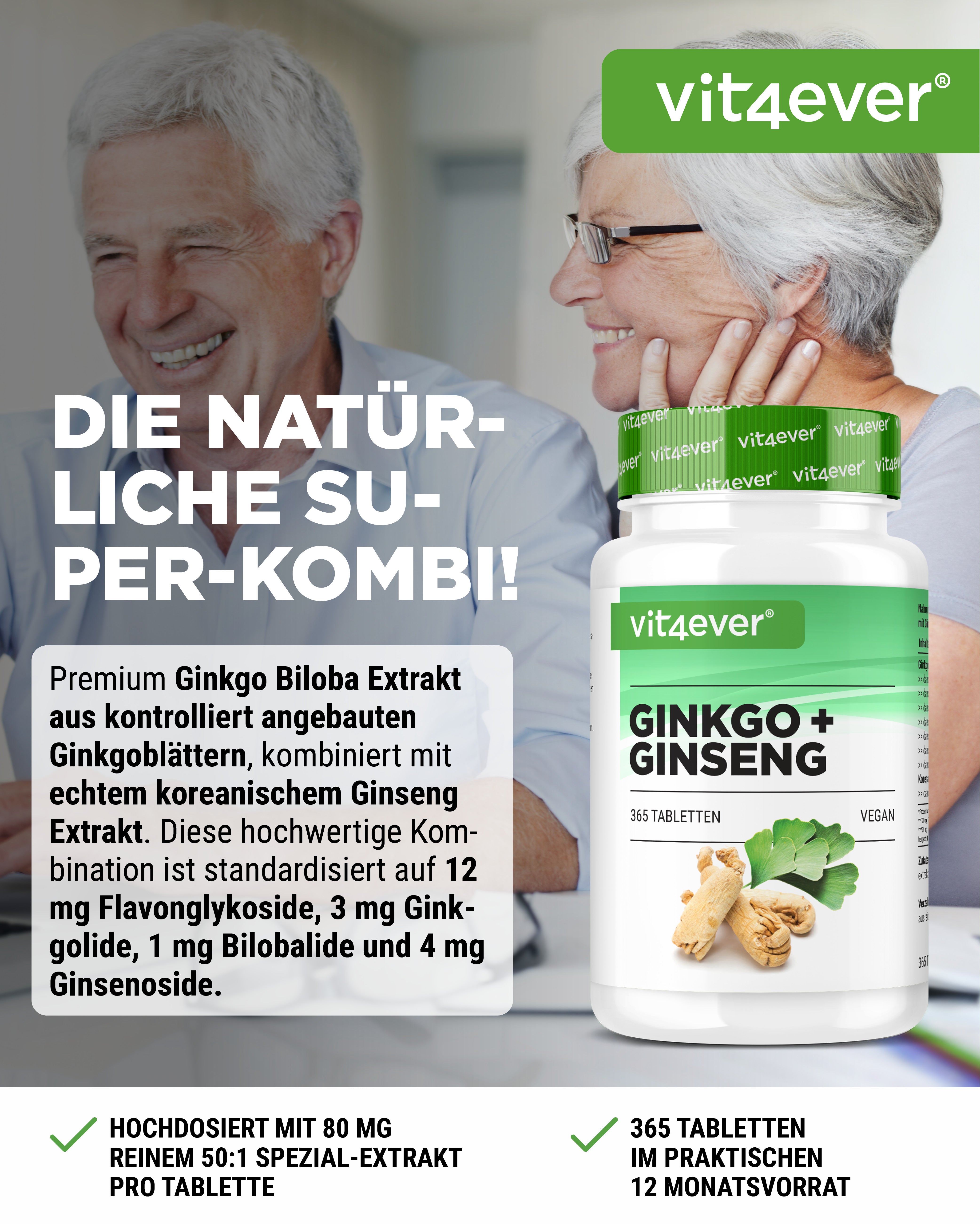 Ginkgo & Ginseng Extrakt