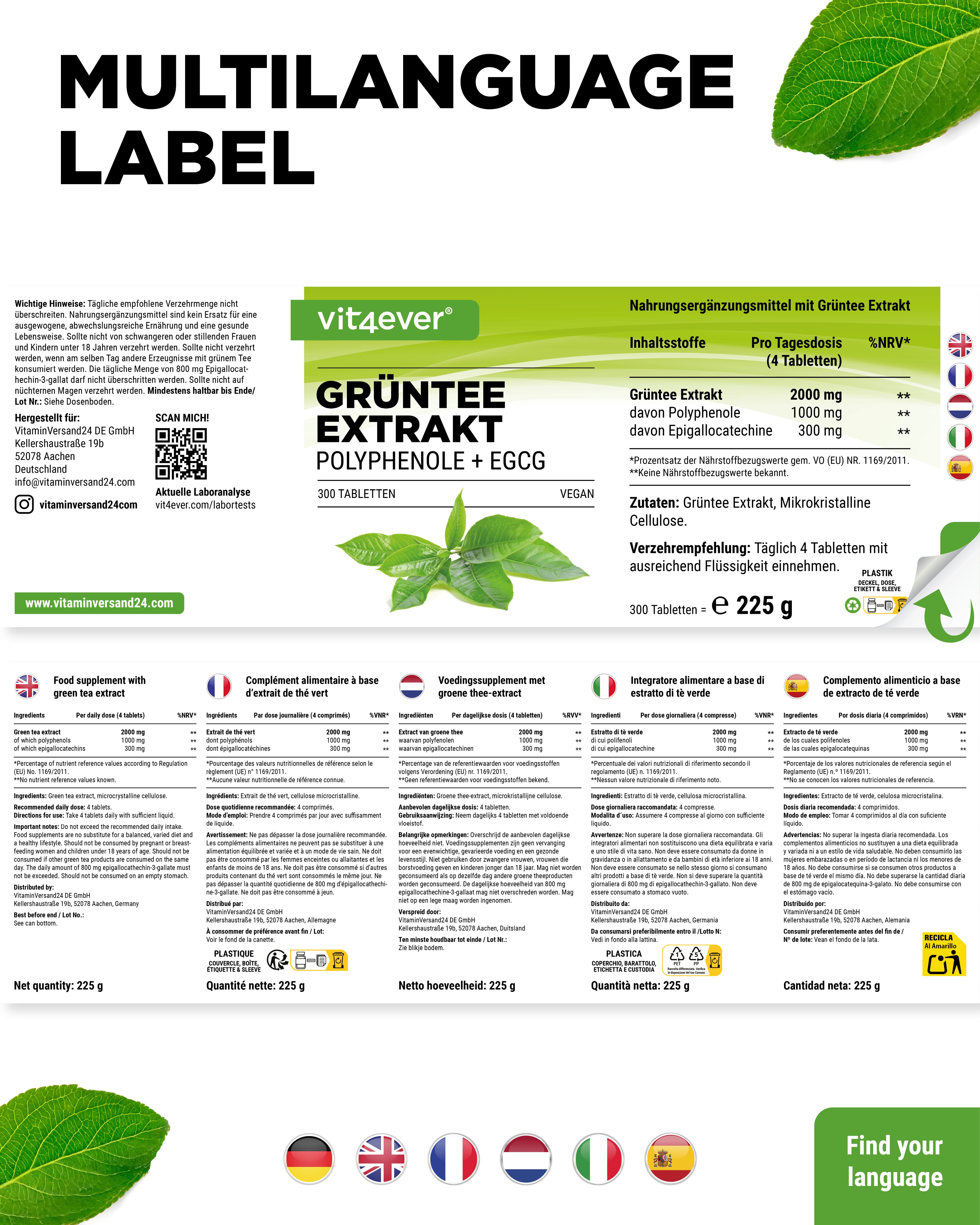 Green Tea Extract - EGCG