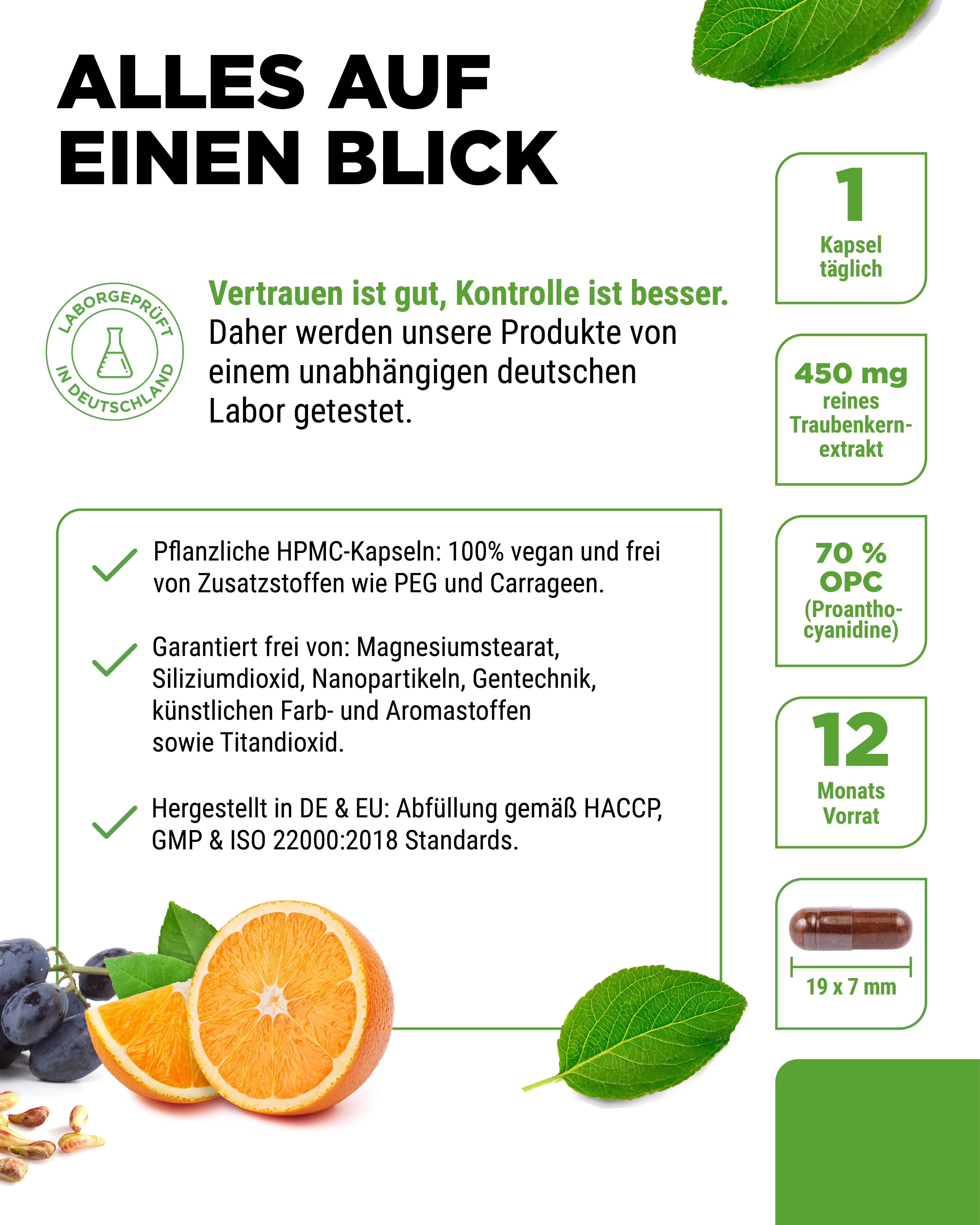 OPC mit Vitamin C