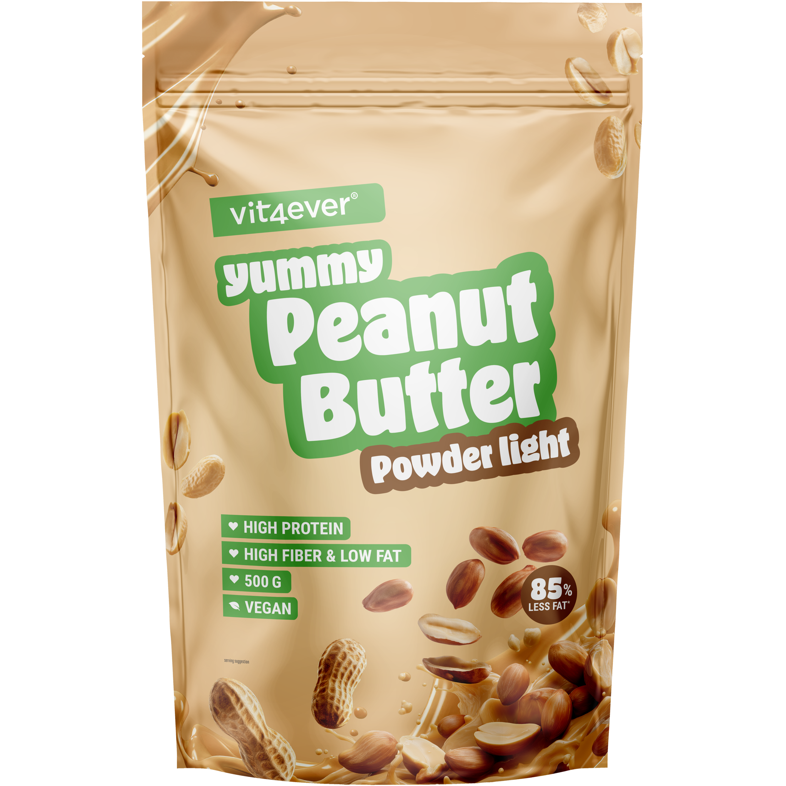 Peanut Butter Light Powder, 500g