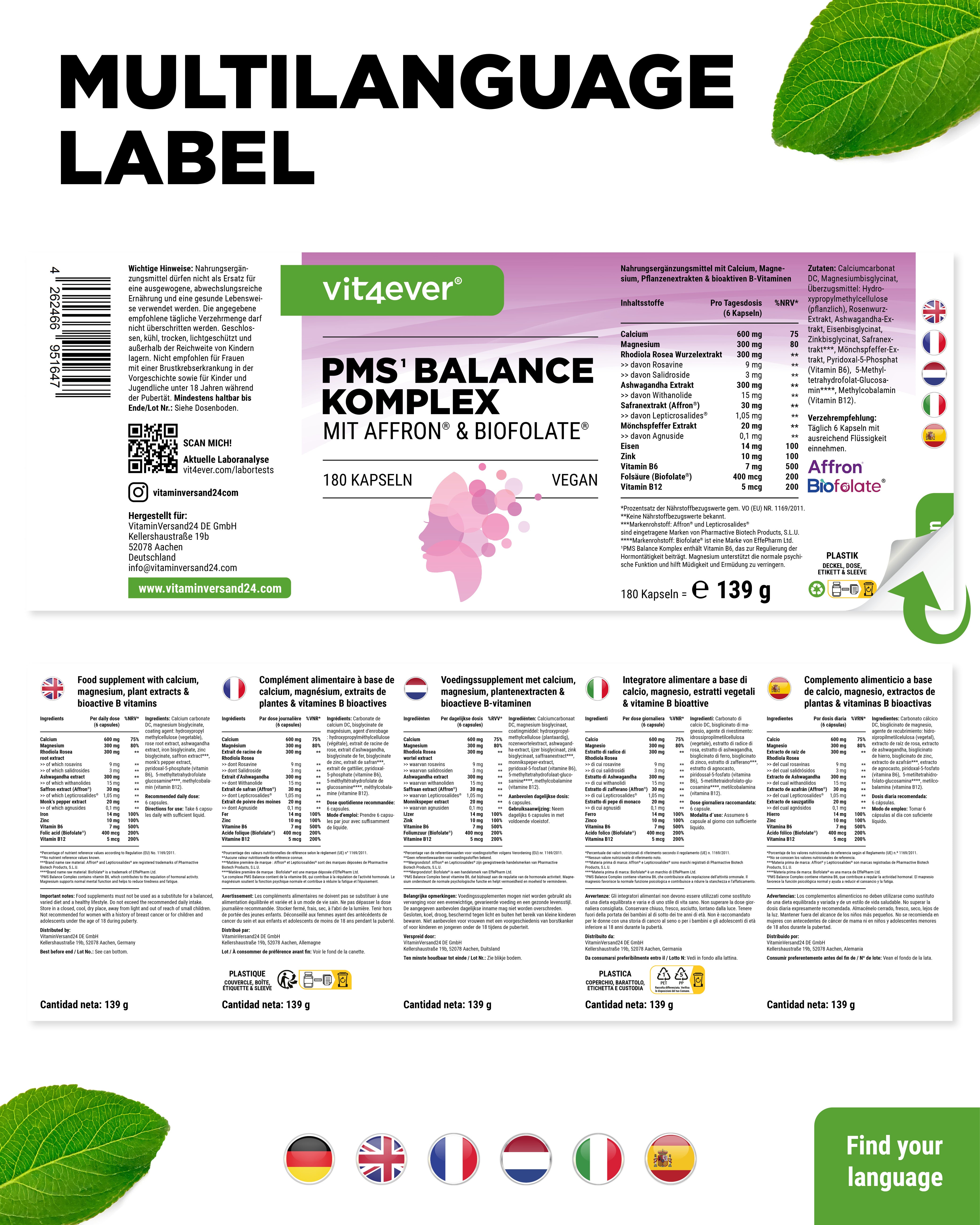 Complejo PMS Balance