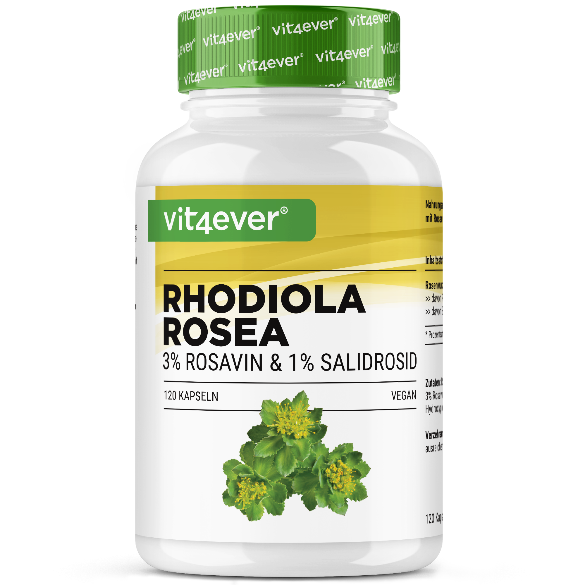 Rhodiola Rosea (Rosenwurz-Extrakt)