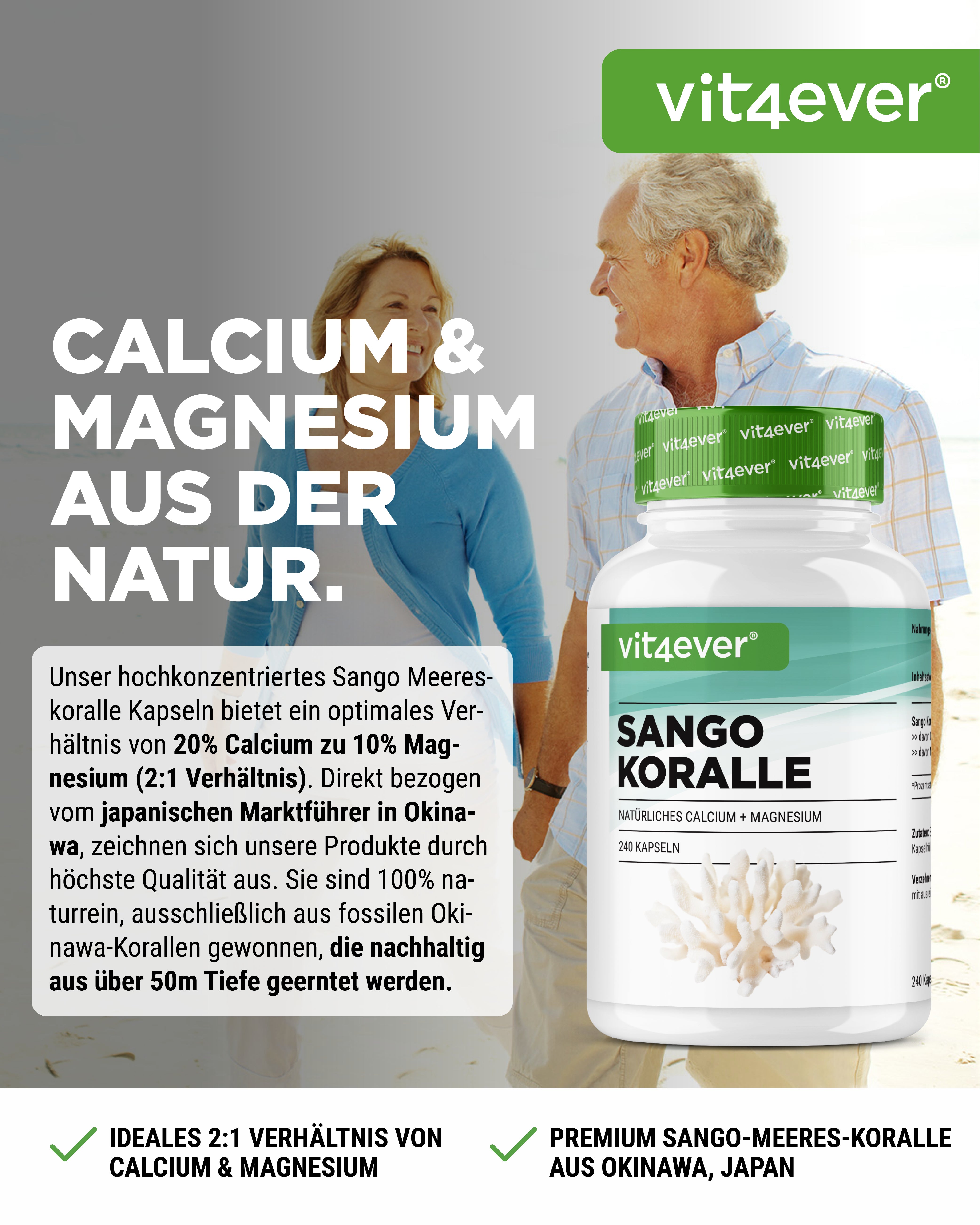 Sango Meereskoralle Kapseln