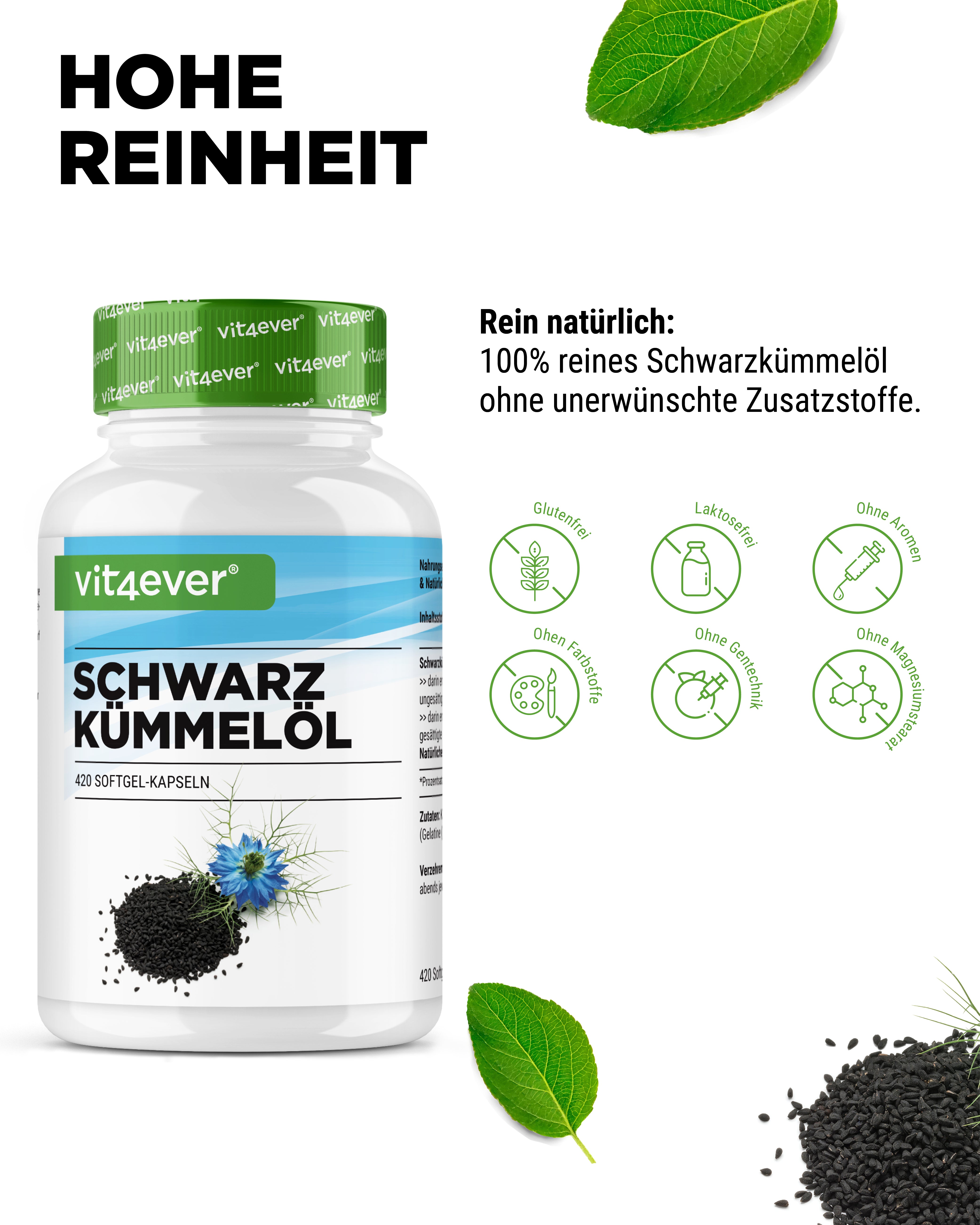 Huile de nigelle - 500 mg