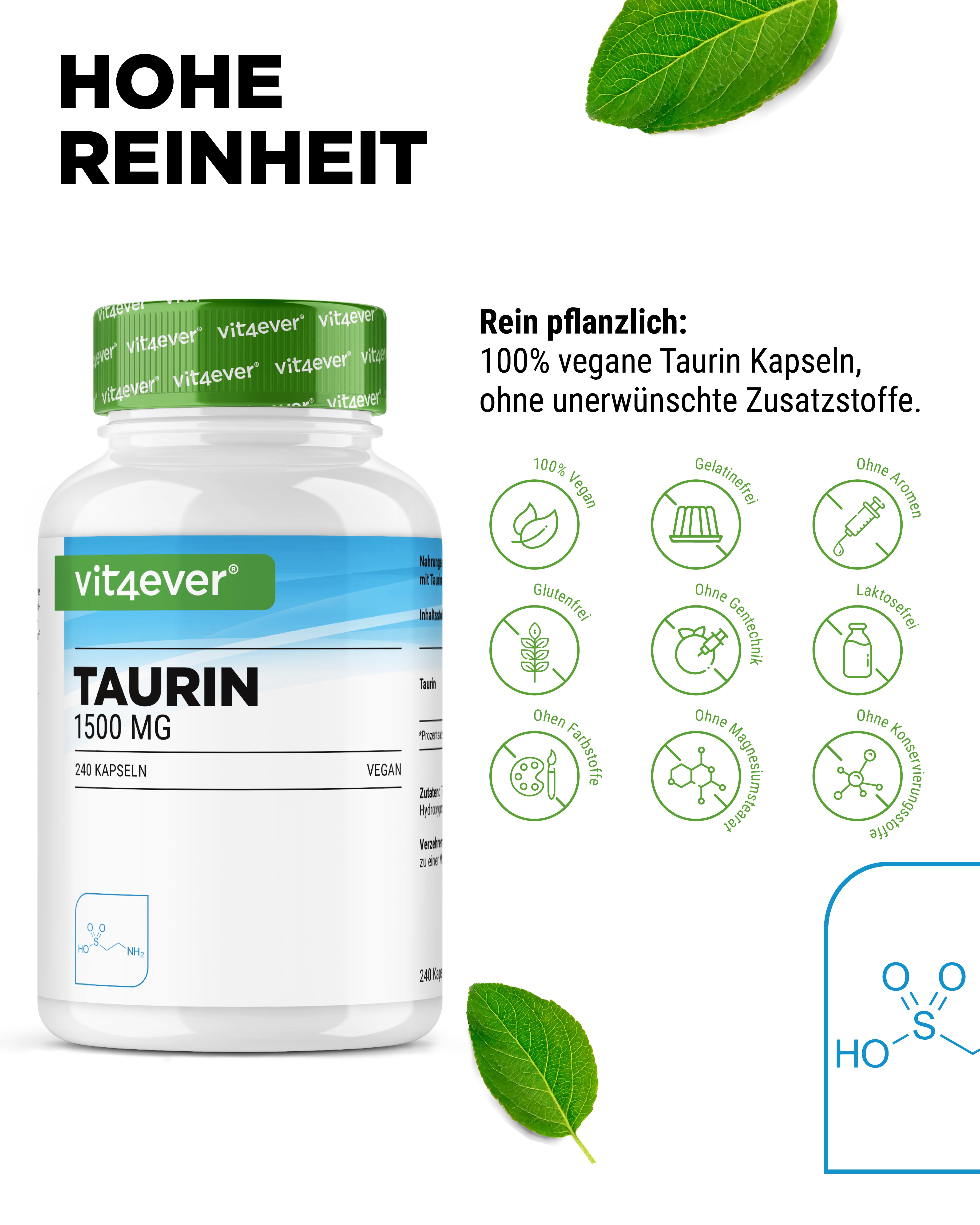 Taurin Kapseln