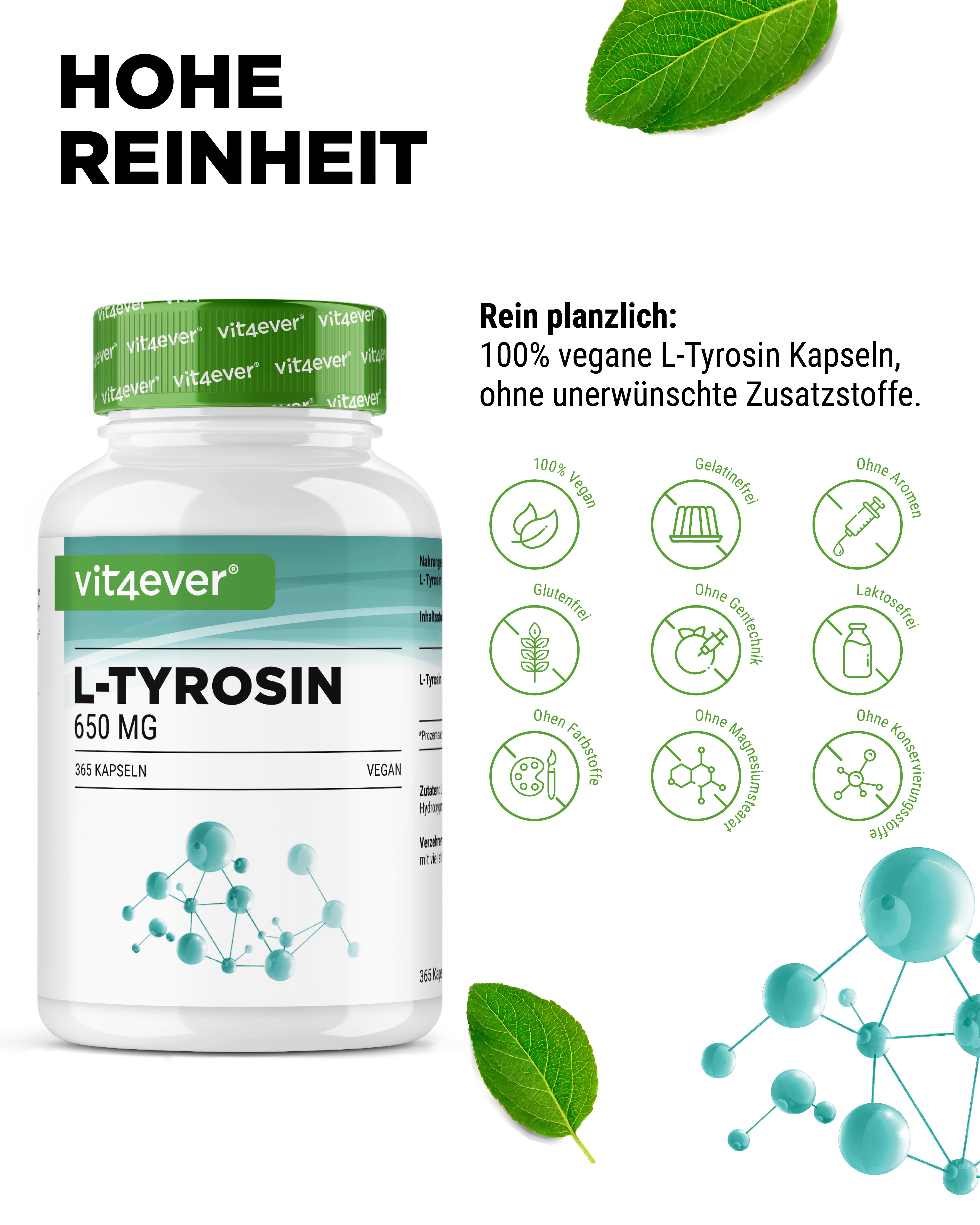 L-Tyrosine - 365 gélules