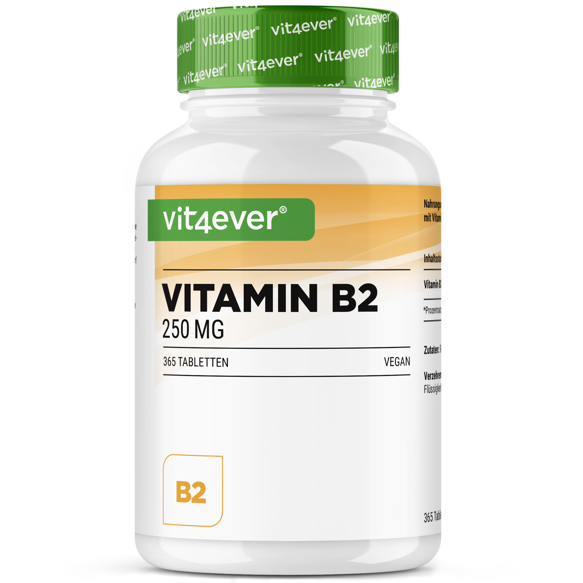 Vitamin B2 Riboflavin 250mg