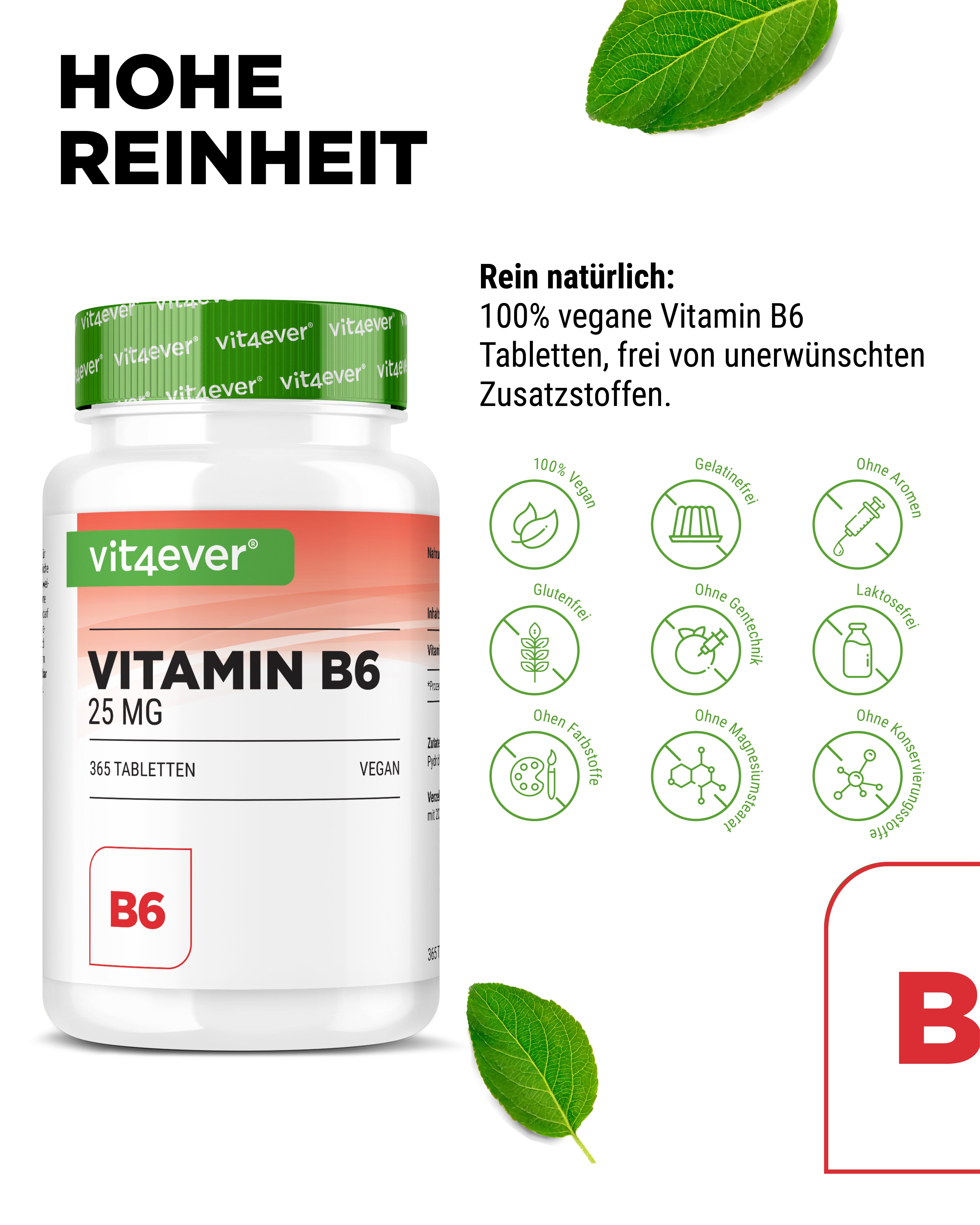 Vitamina B6 - 25 mg