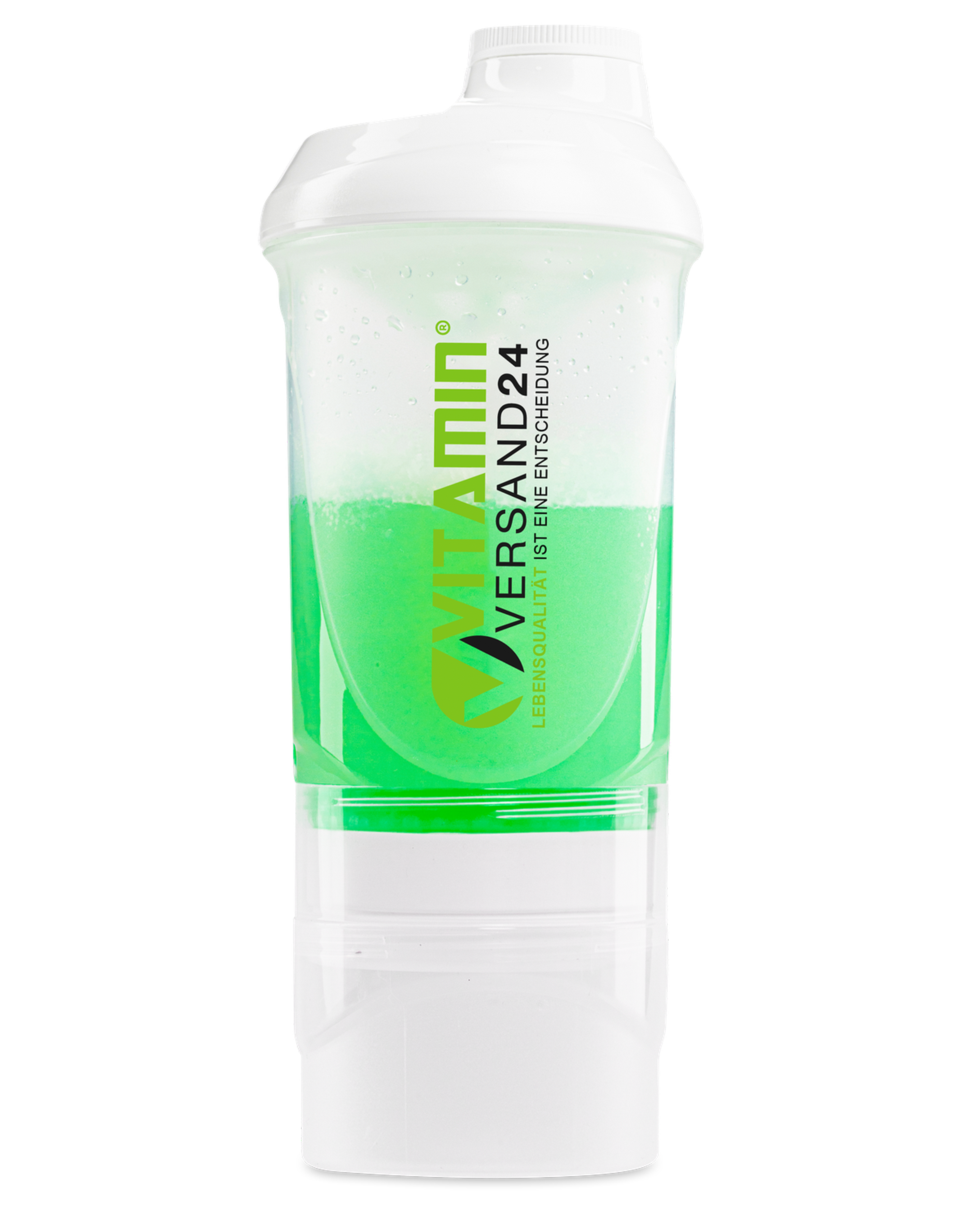 Shaker 600 ml + Fächer