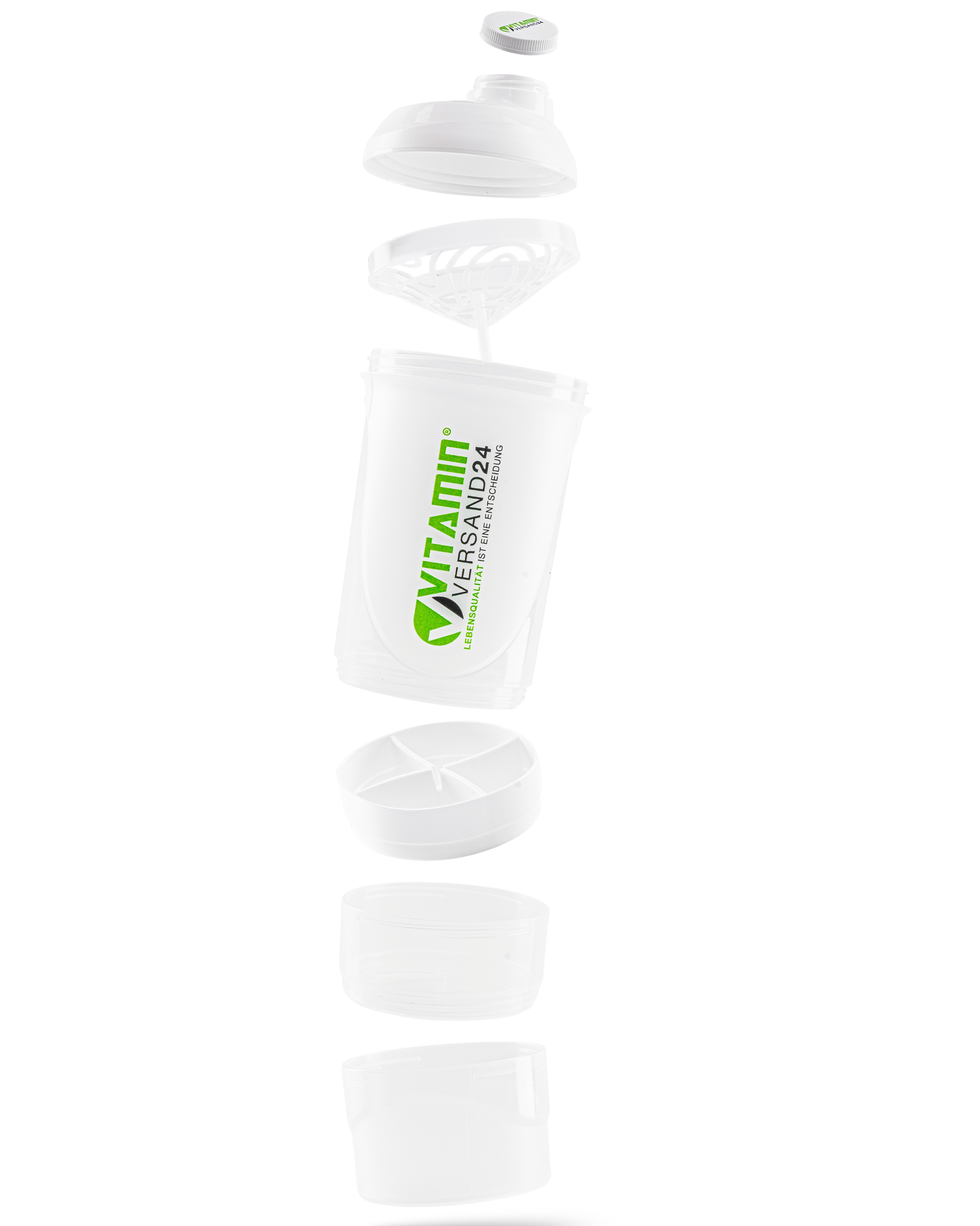 Shaker 600 ml + Fächer