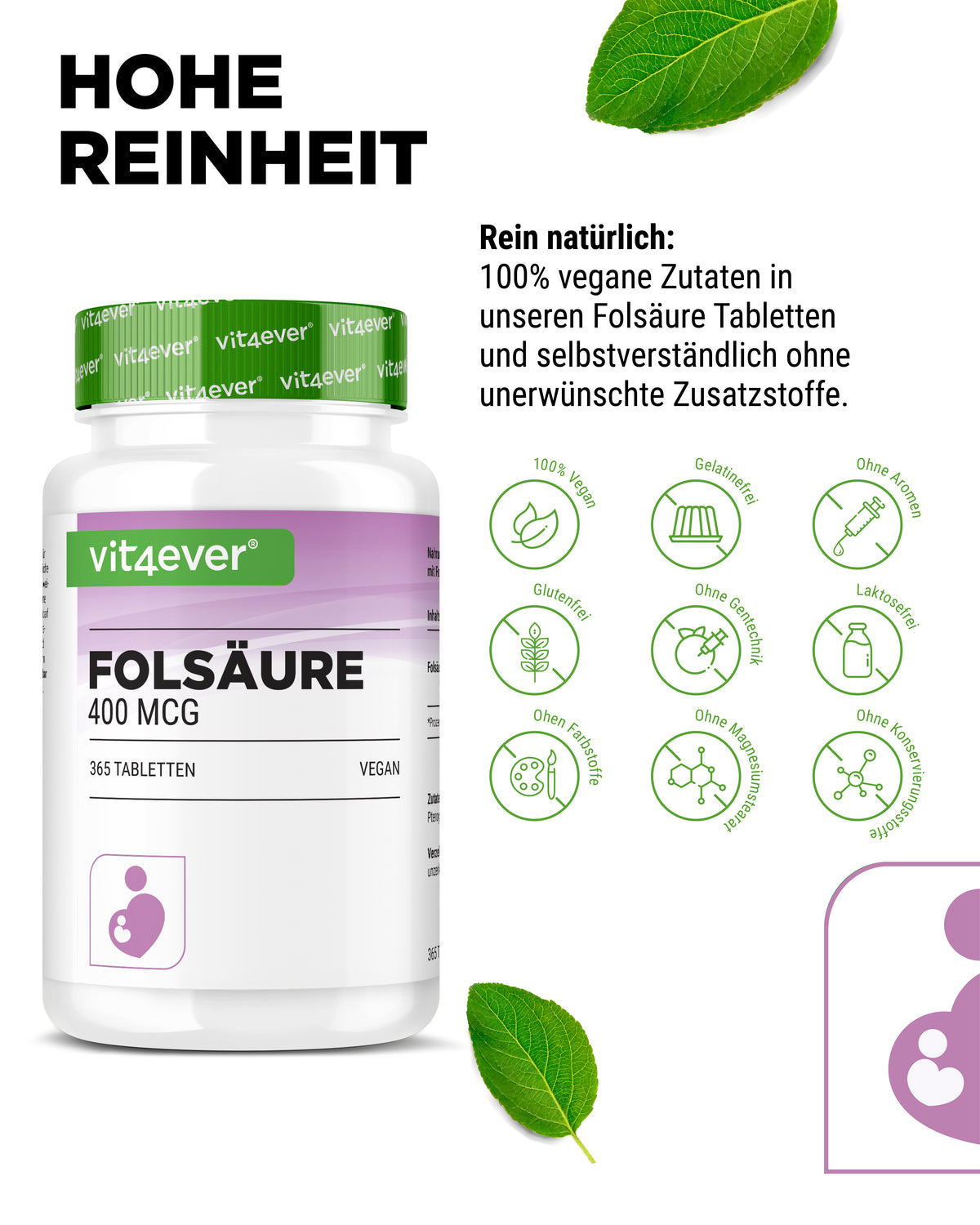 Folsäure - 400 mcg