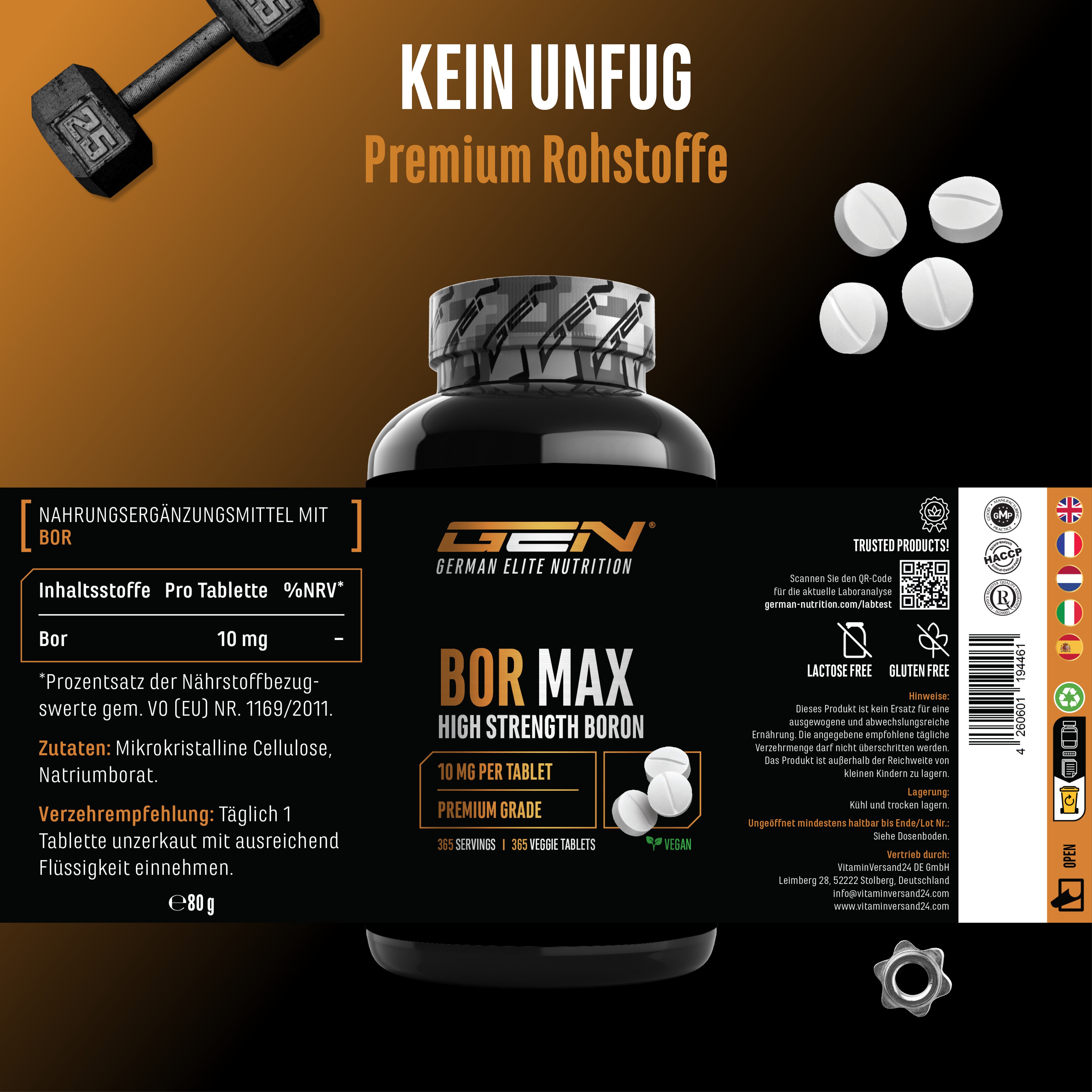 Bor - 10 mg