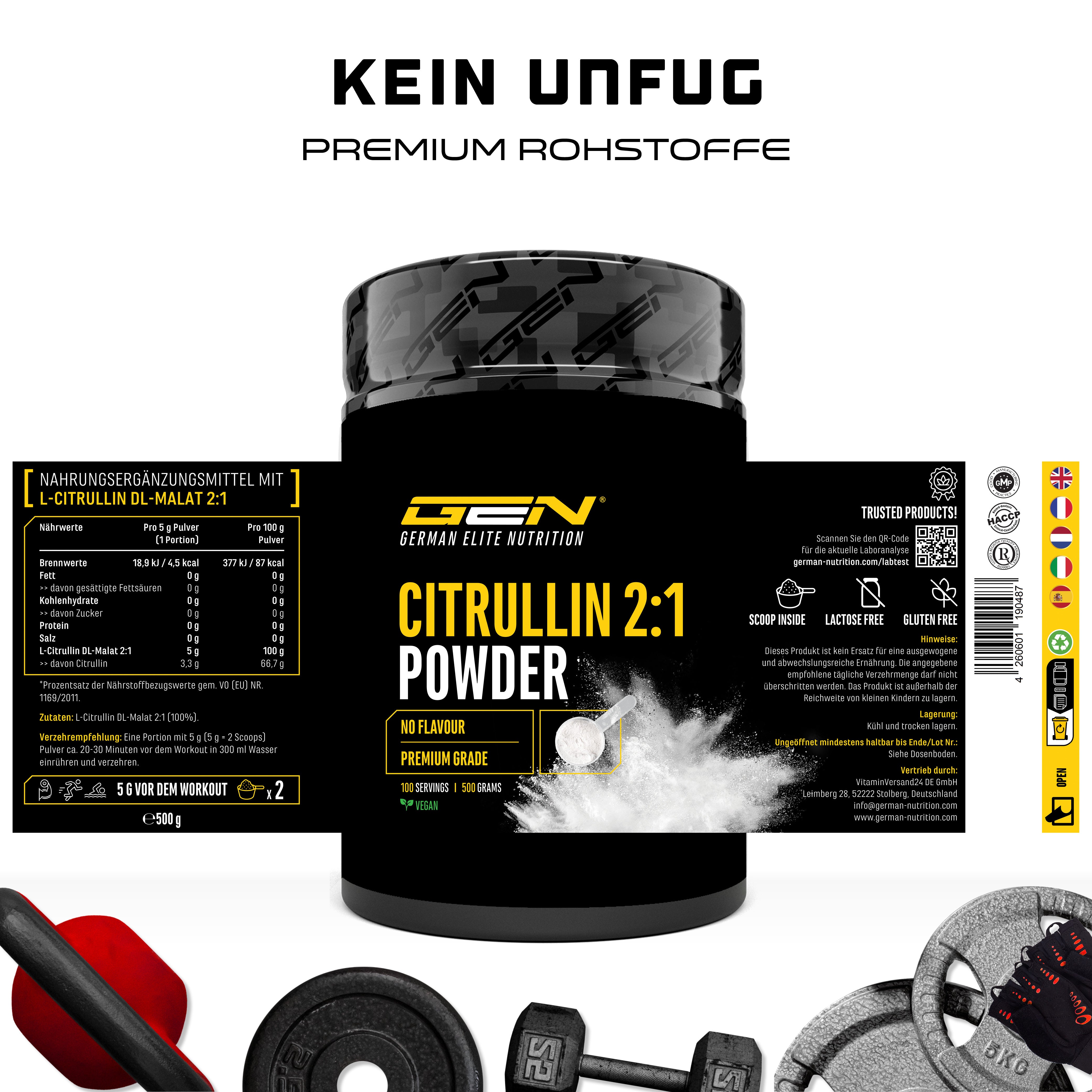 L-Citrullin Pulver