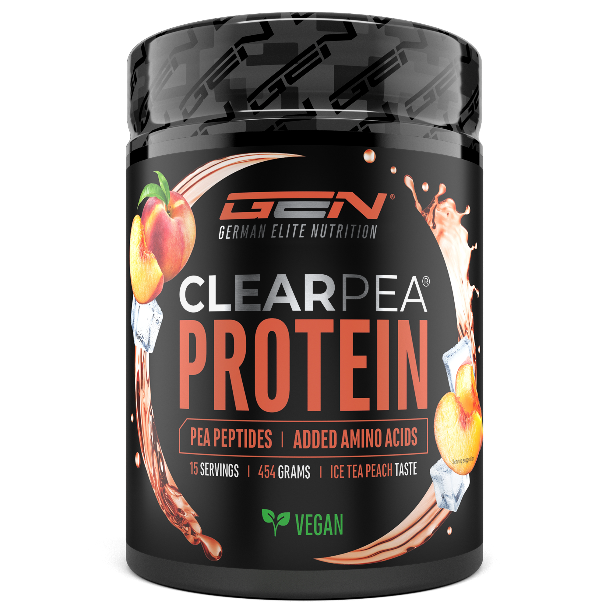 ClearPea® - Proteína vegana transparente - Cola, 454 g