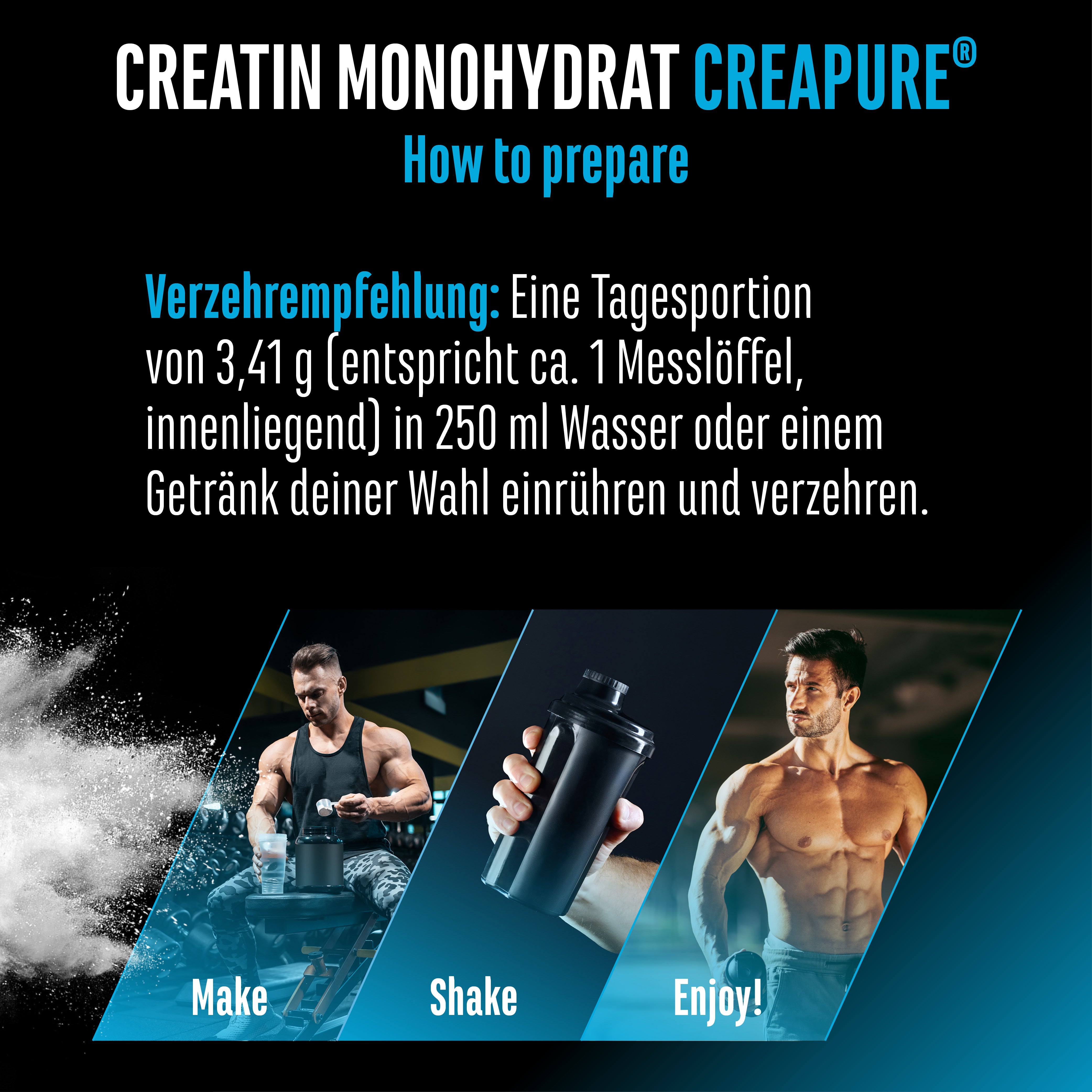 Creapure - Kreatyna Monohydrat