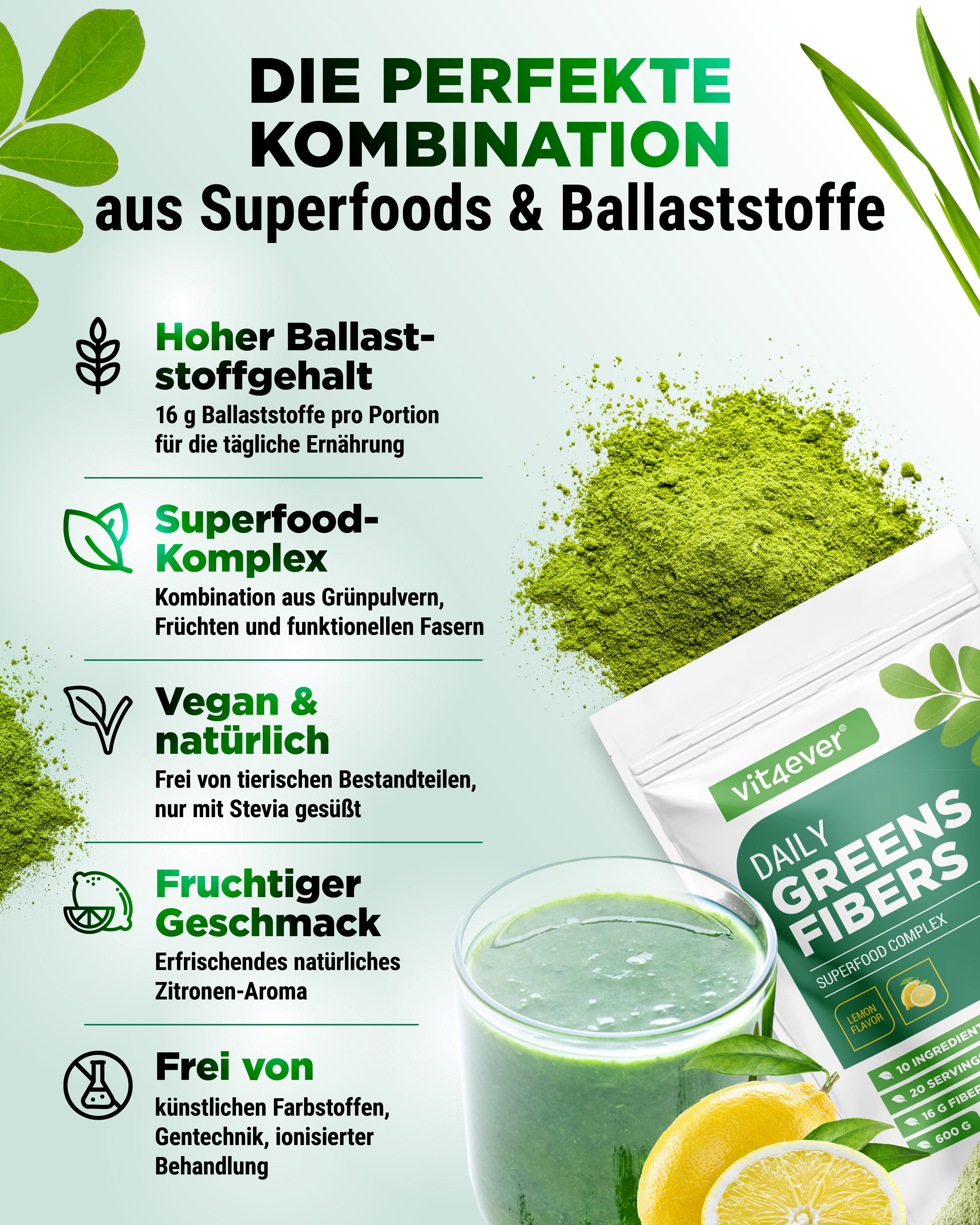 Daily Greens & Fibers