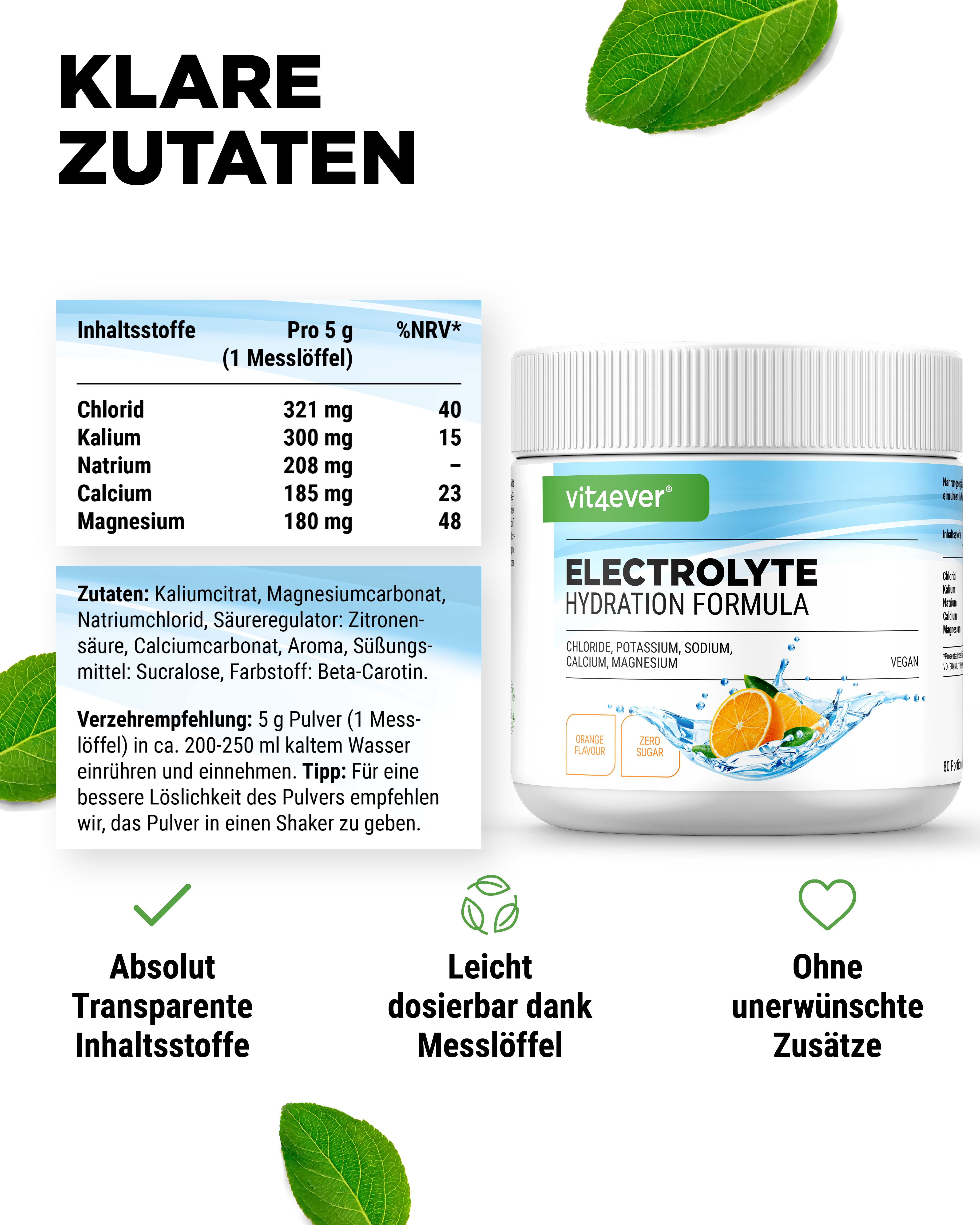 Elettroliti Arancia, 400 g